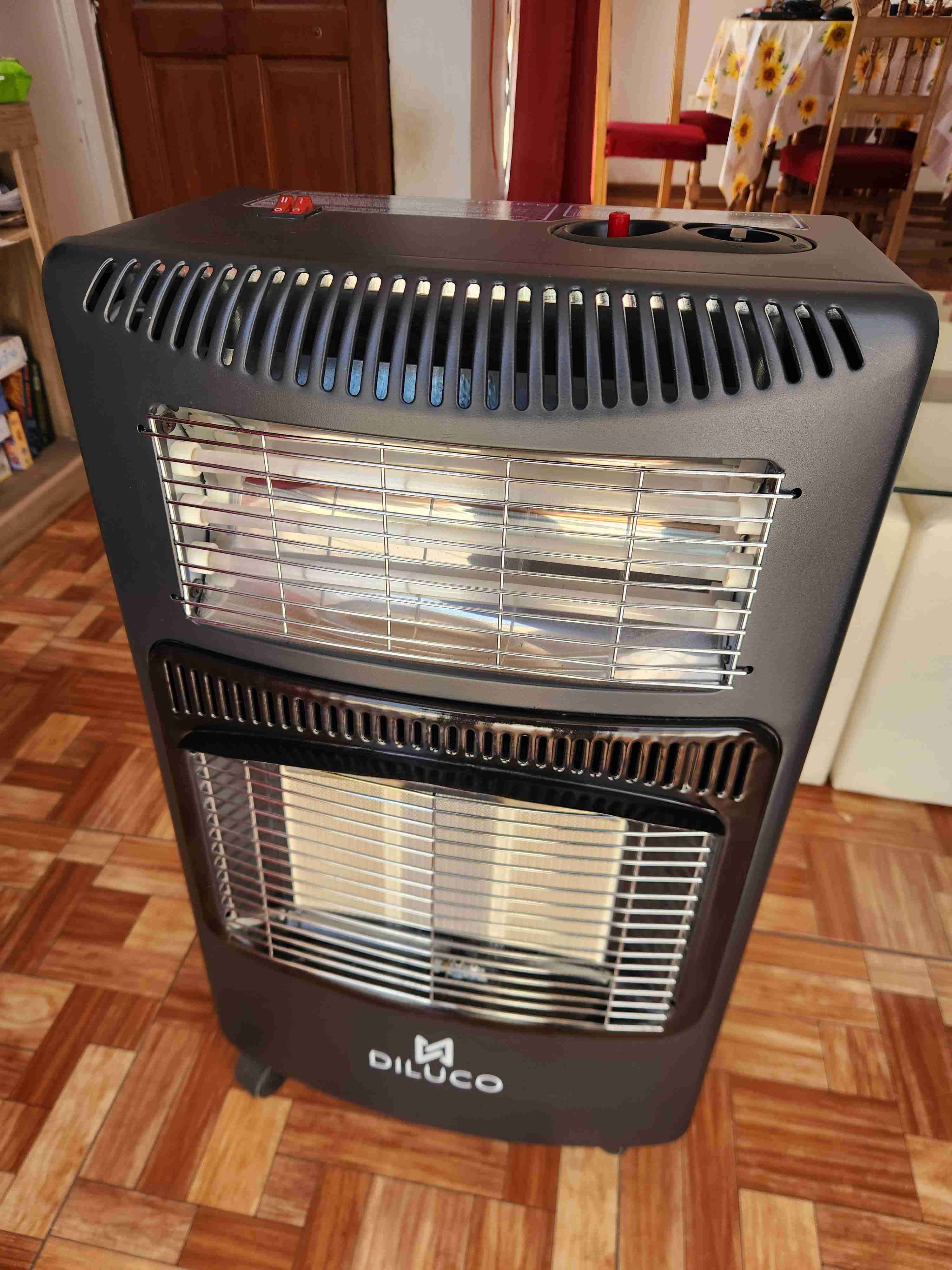 Estufa híbrida gas y eléctrica Marca Diluco - miniatura 5