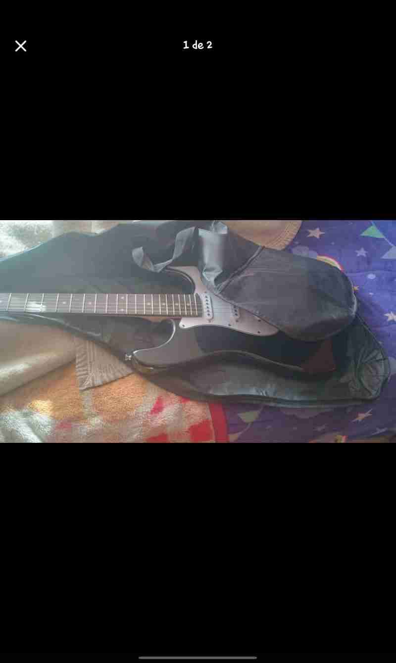 Guitarra eléctrica con amplificador - miniatura 2