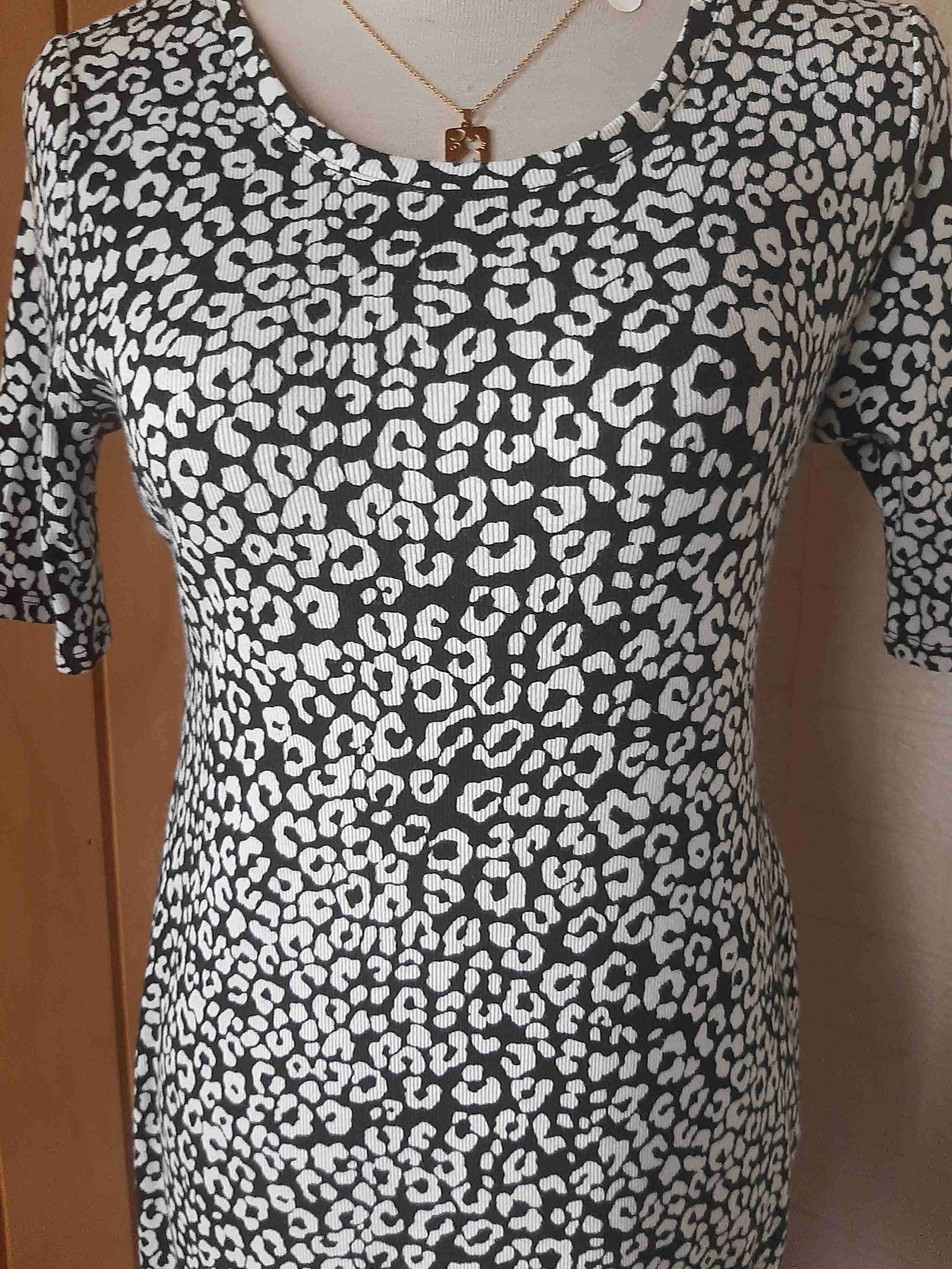 Vestido estampado animal print - miniatura 4