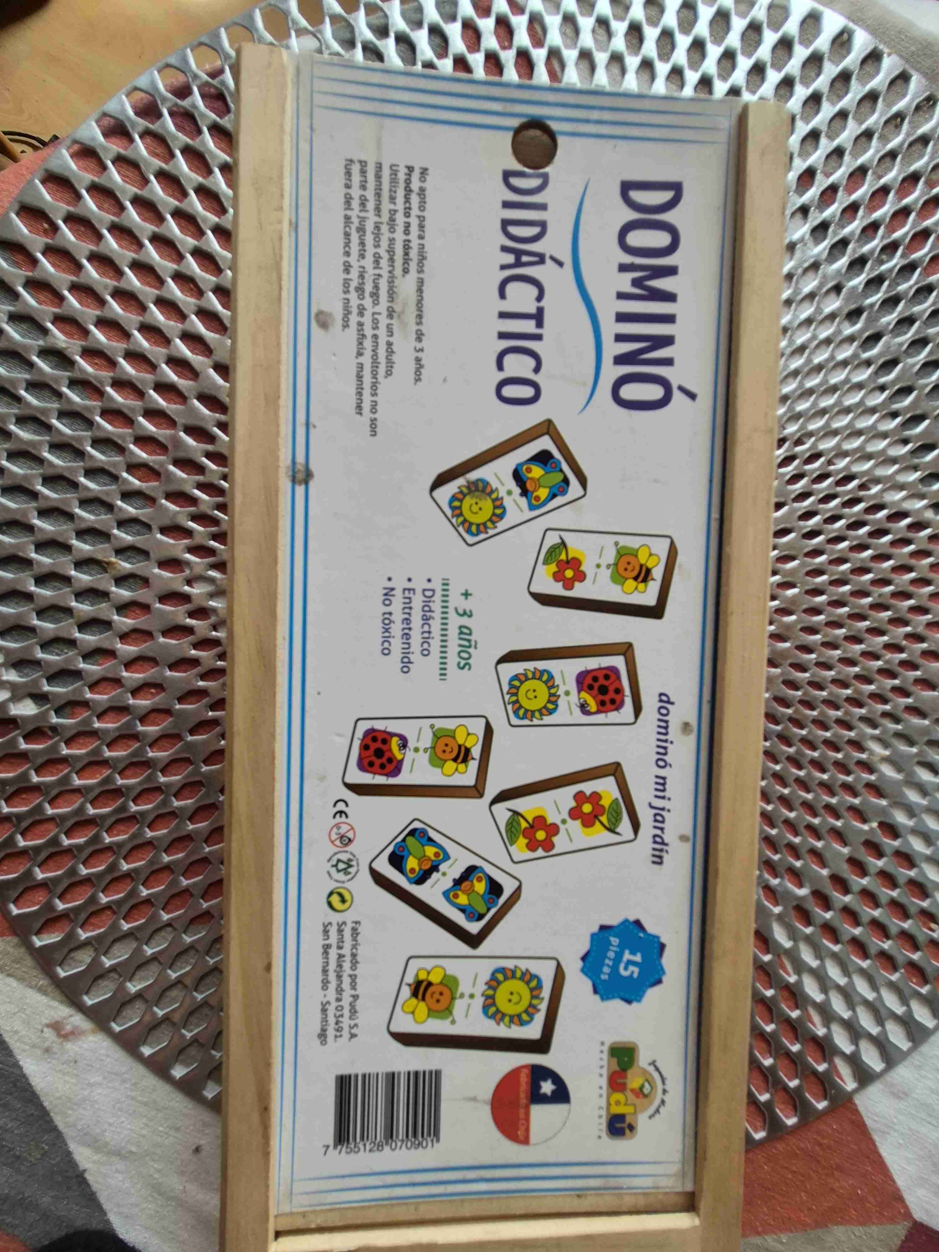 Dominó Didáctico Mi Jardín