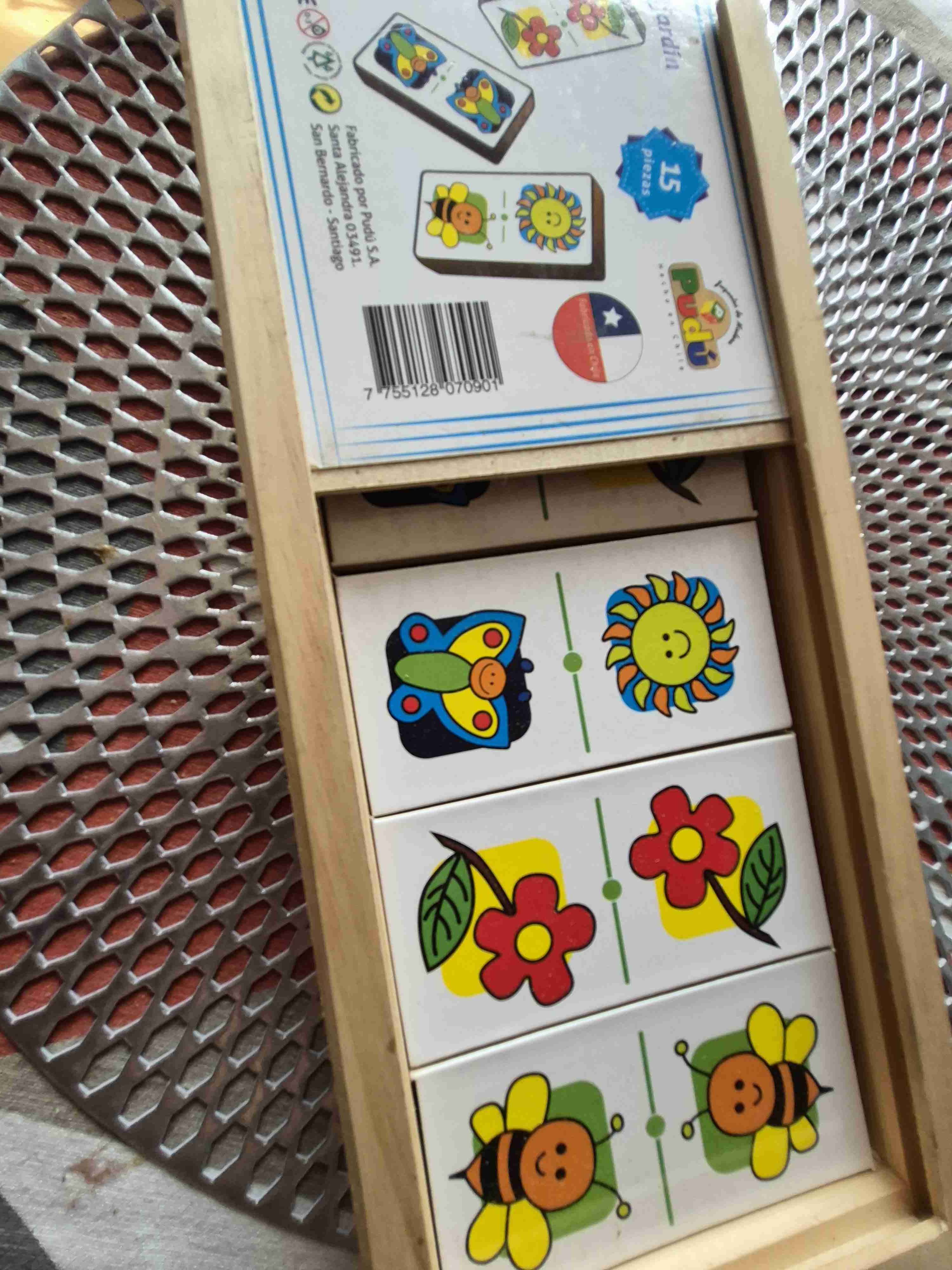 Dominó Didáctico Mi Jardín - miniatura 2