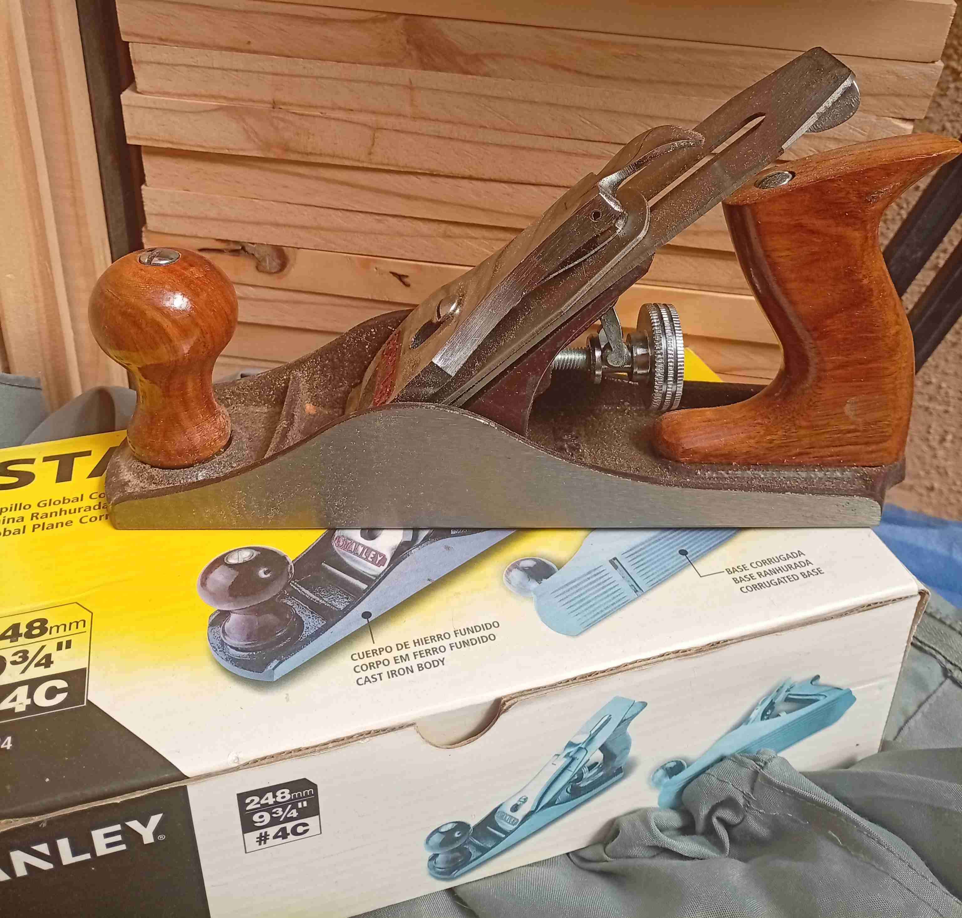 Cepillo carpintero Manual Stanley - miniatura 3