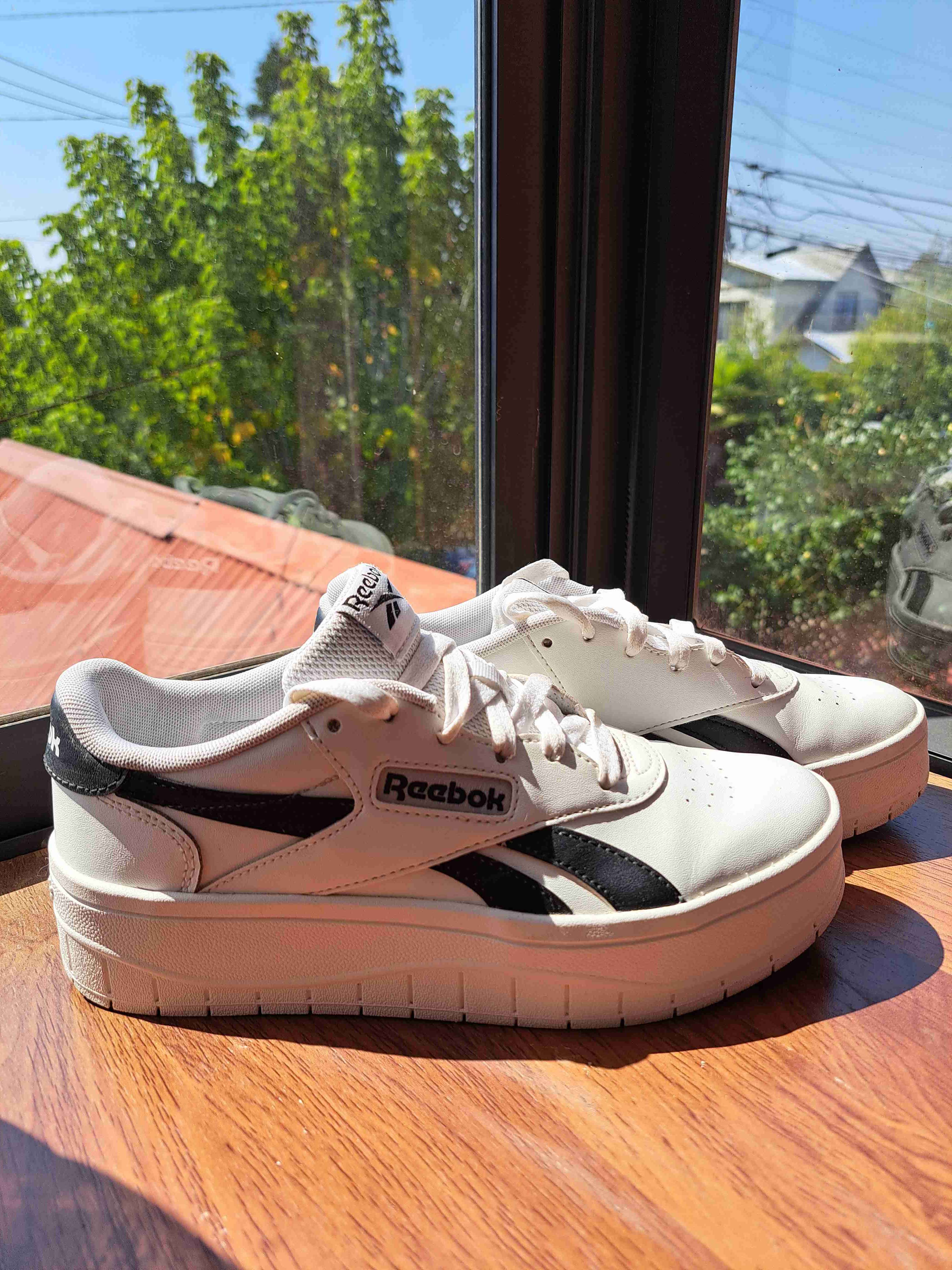 Zapatillas Reebok Court Mujer Blancas/Negras - miniatura 3