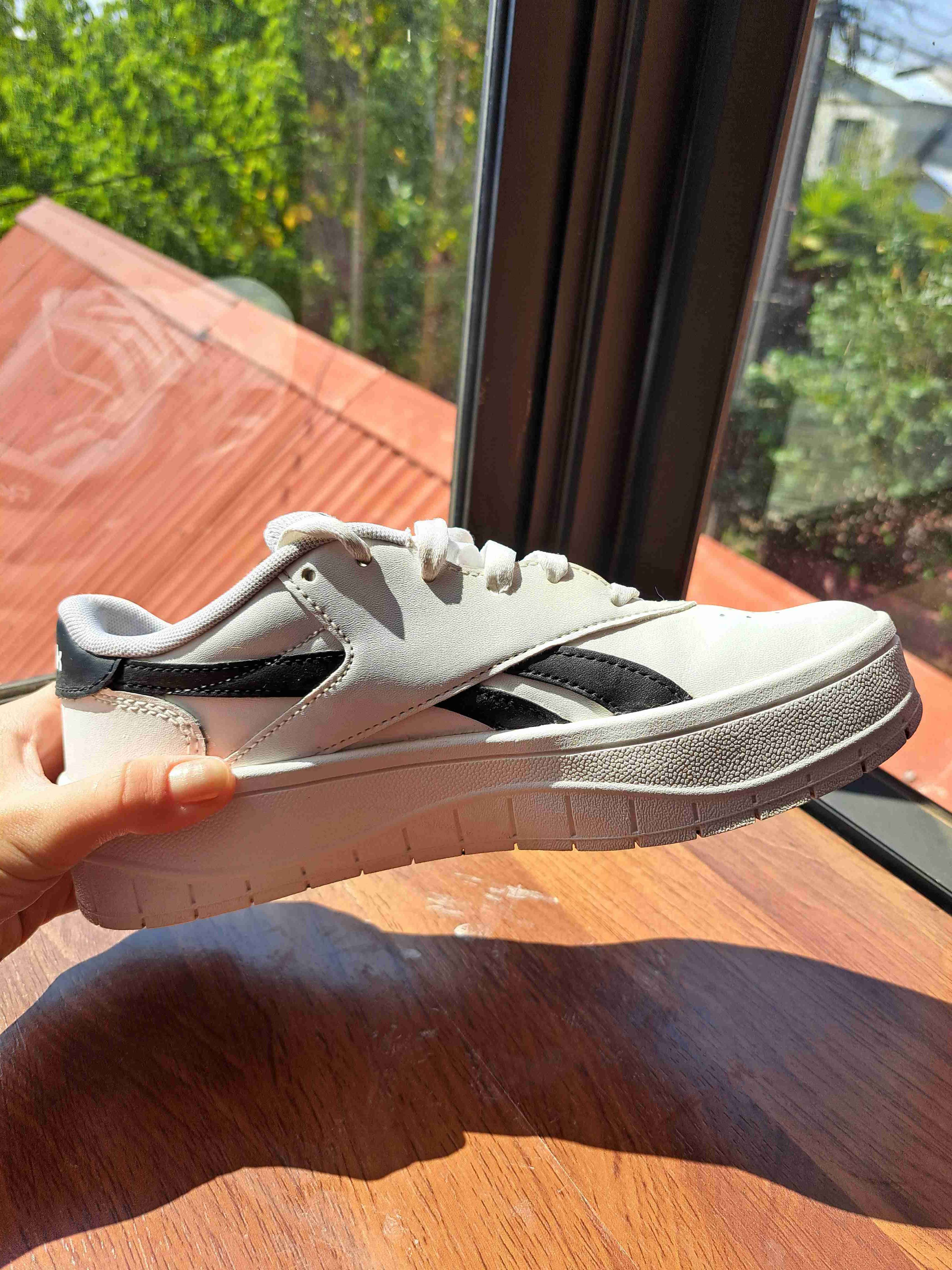 Zapatillas Reebok Court Mujer Blancas/Negras - miniatura 6