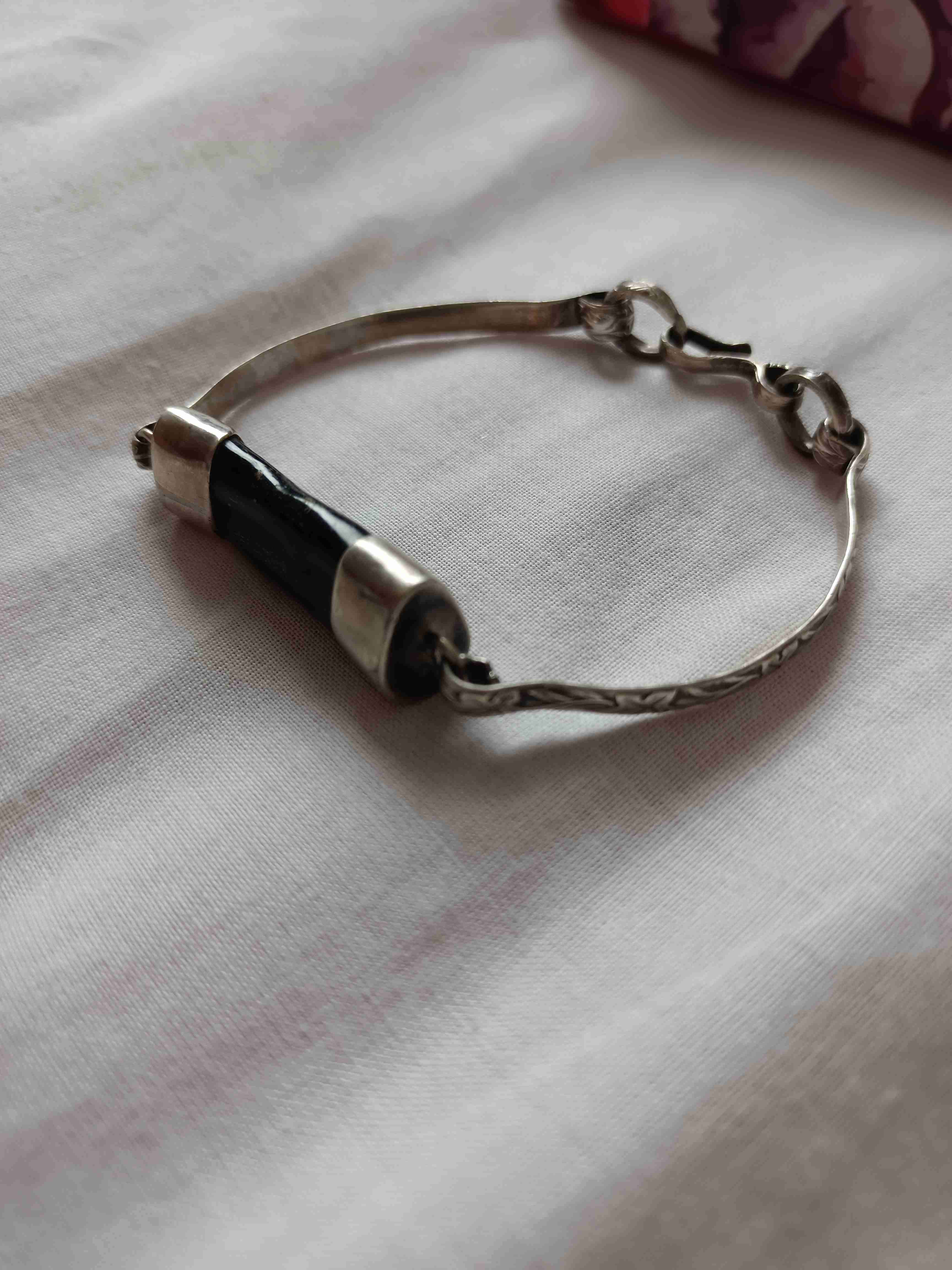 Pulsera de plata elegante