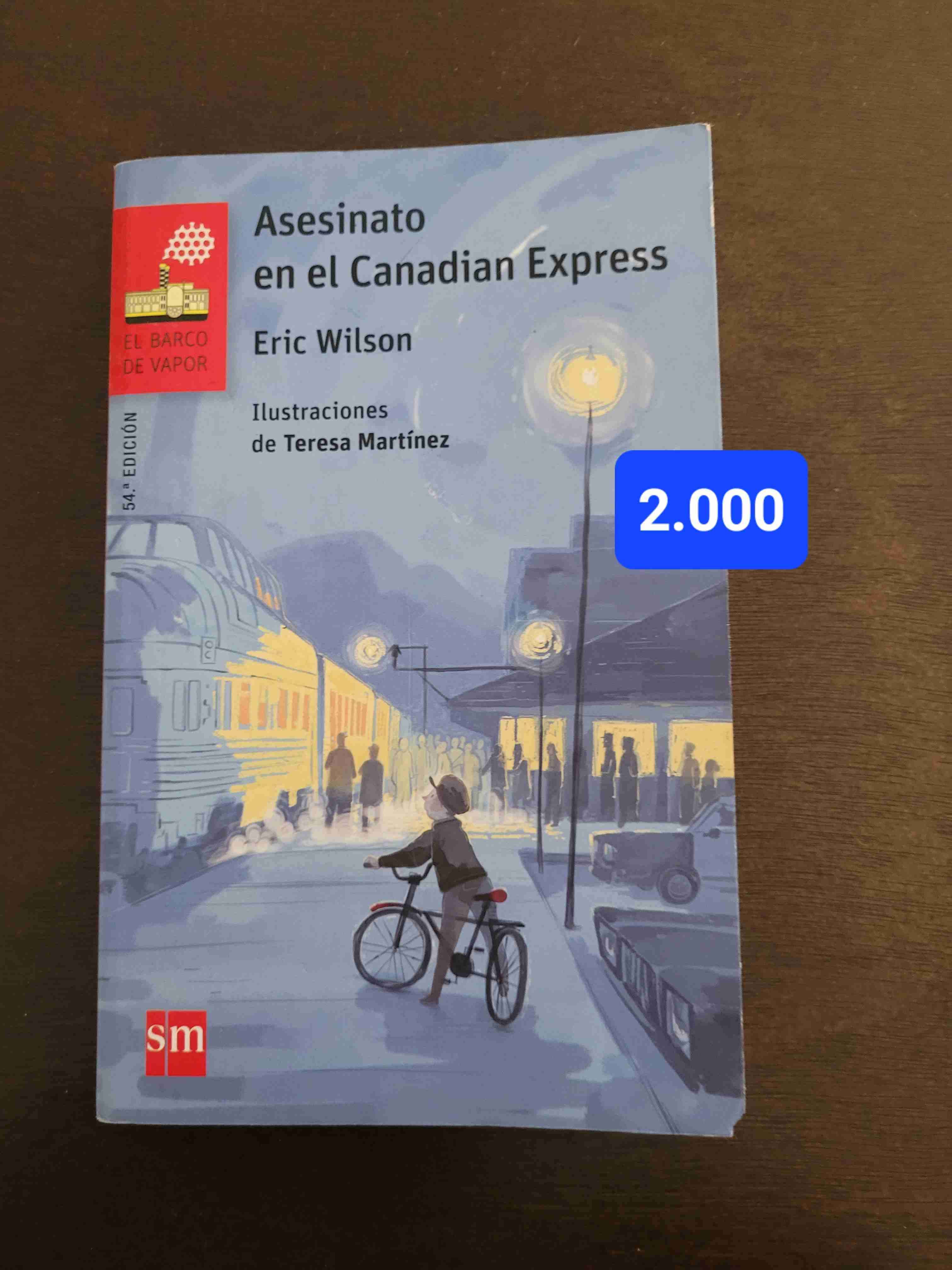 Libro Asesinato en el Canadian Express