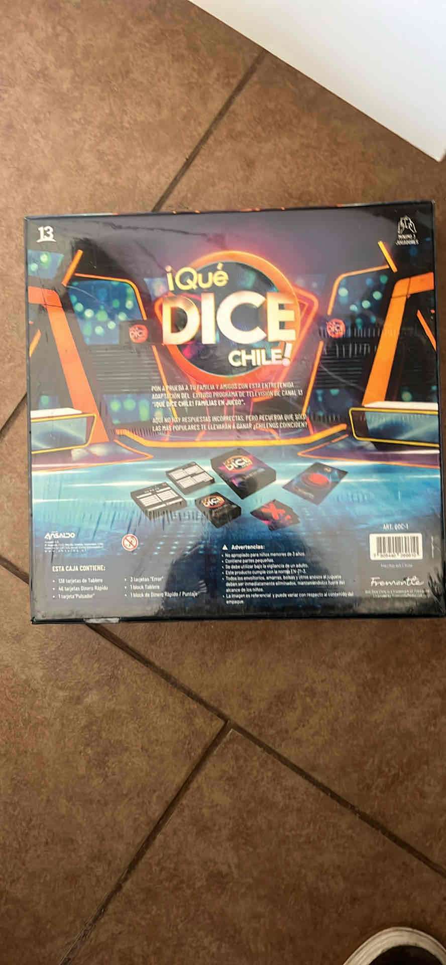 Juego de mesa ¡Qué Dice Chile! - miniatura 2