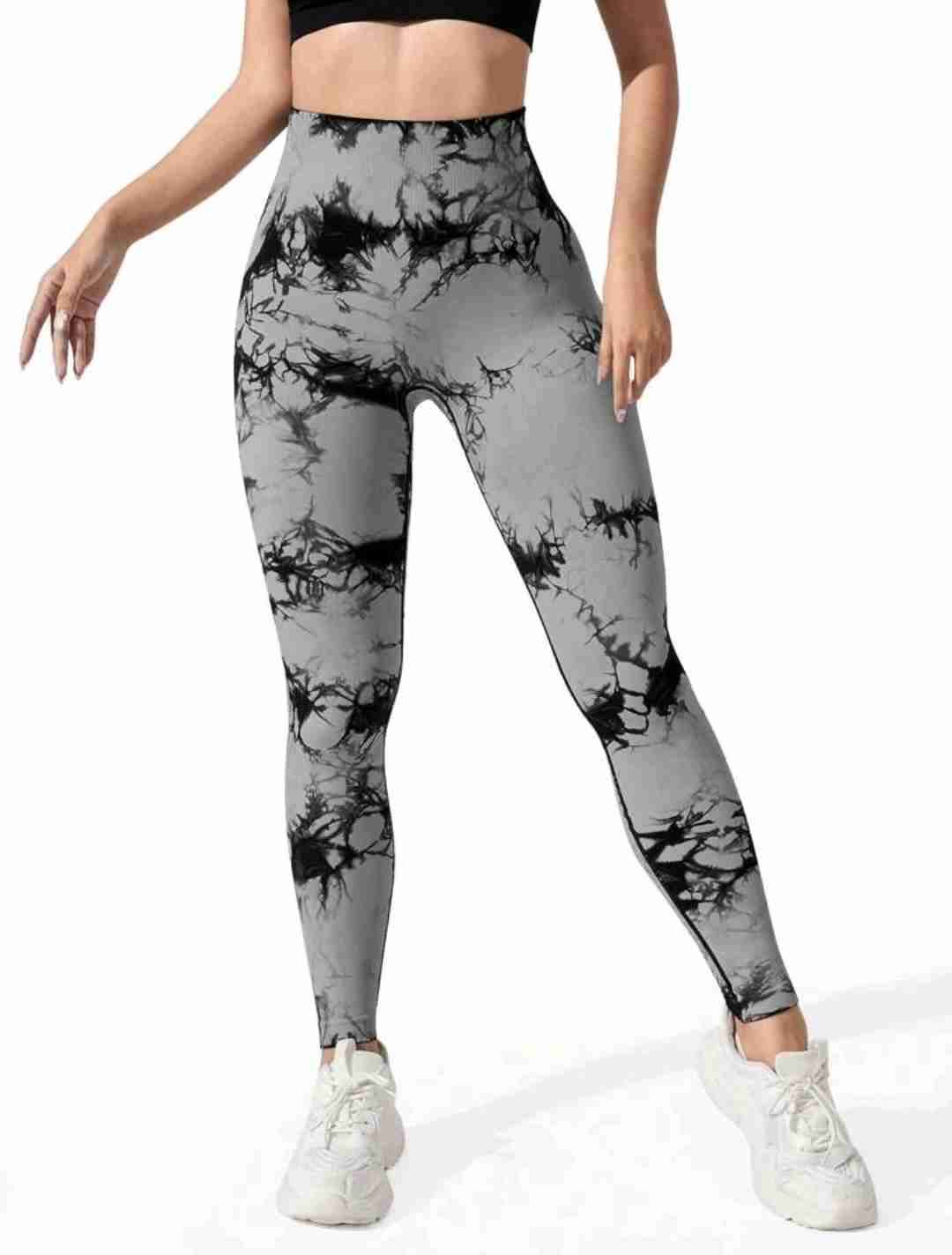 Calza de compresión gris y negro - miniatura 2