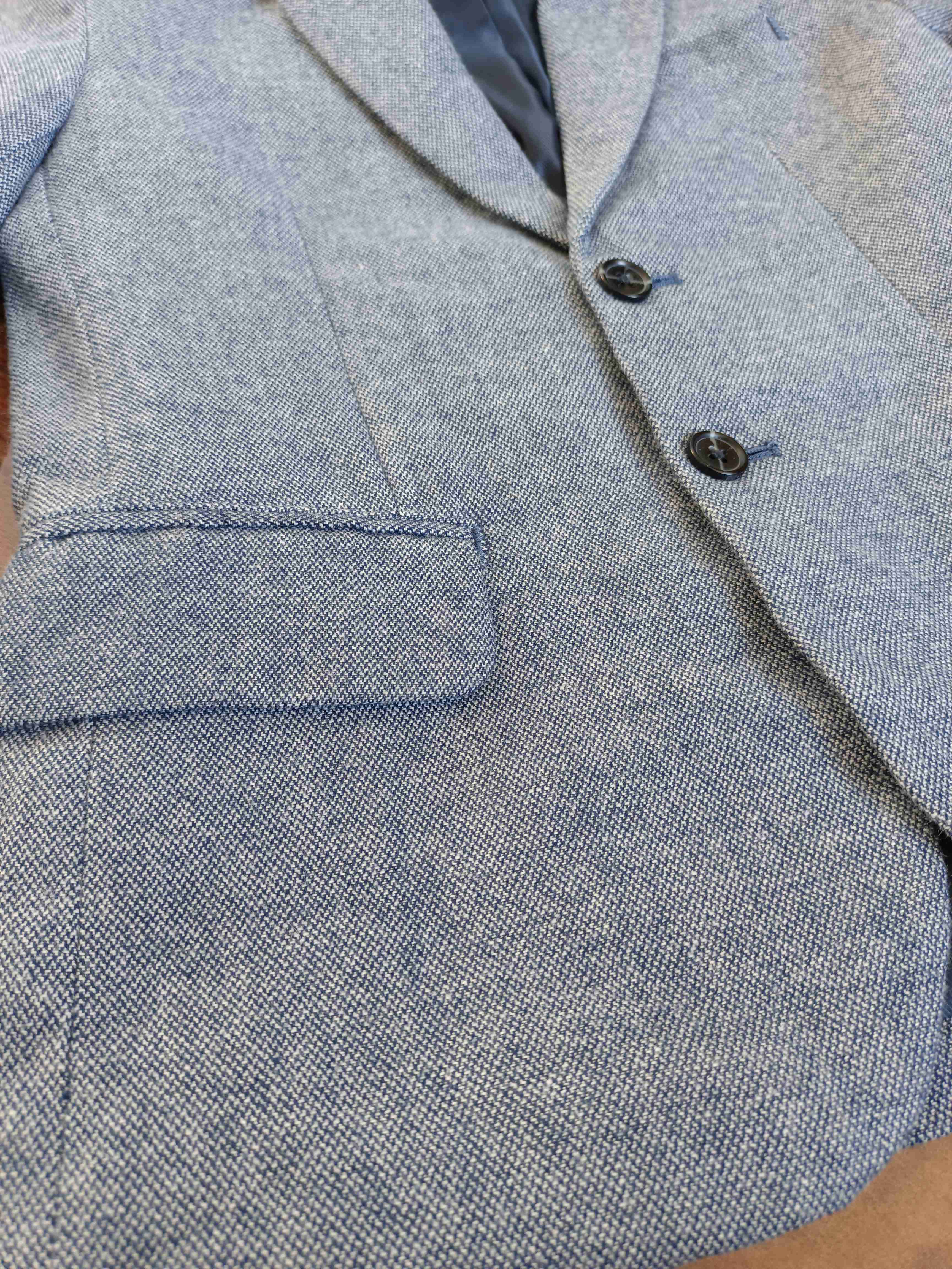 Blazer gris claro para niño - miniatura 2