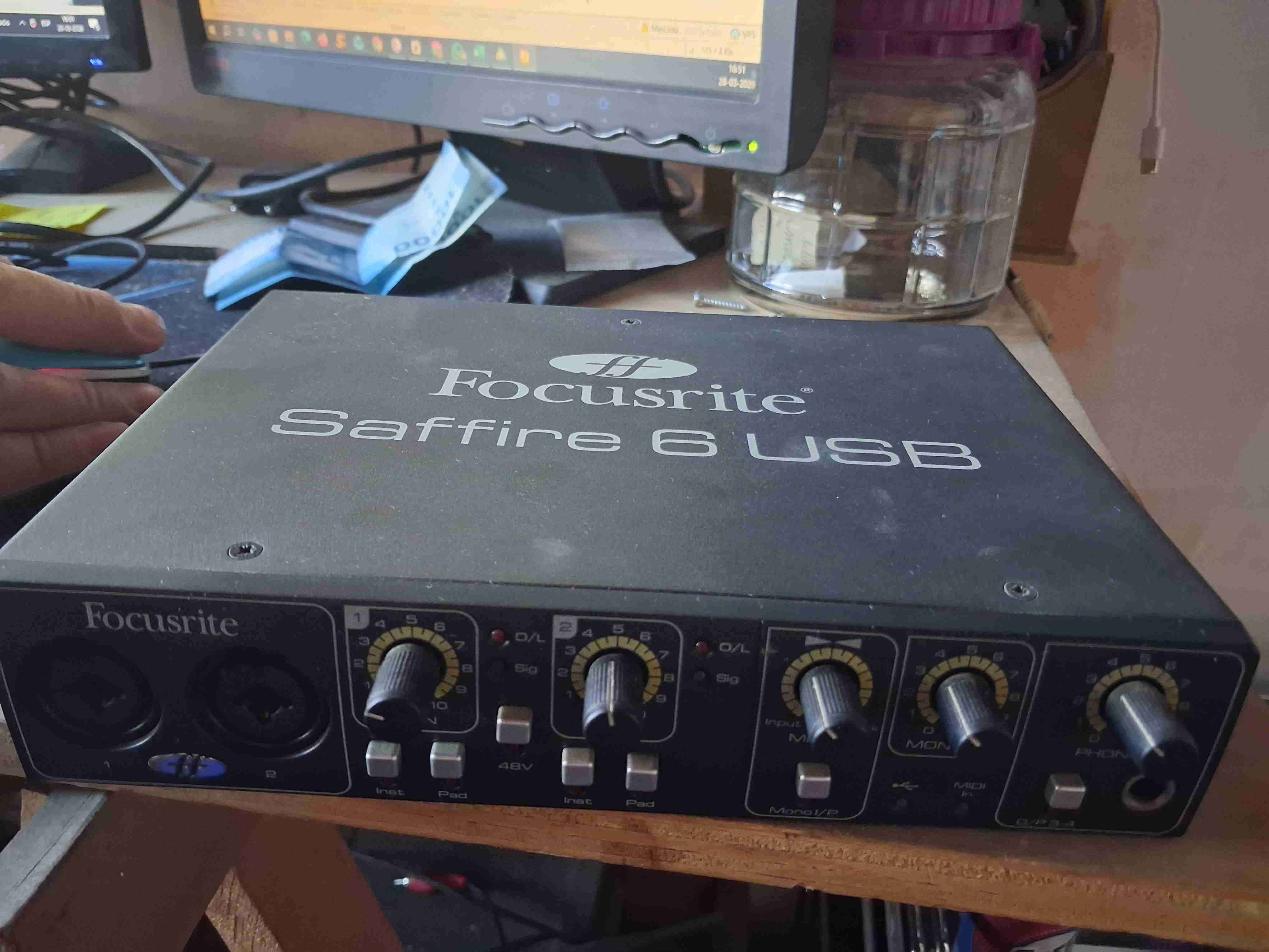Interfaz de audio Focusrite Saffire 6 USB