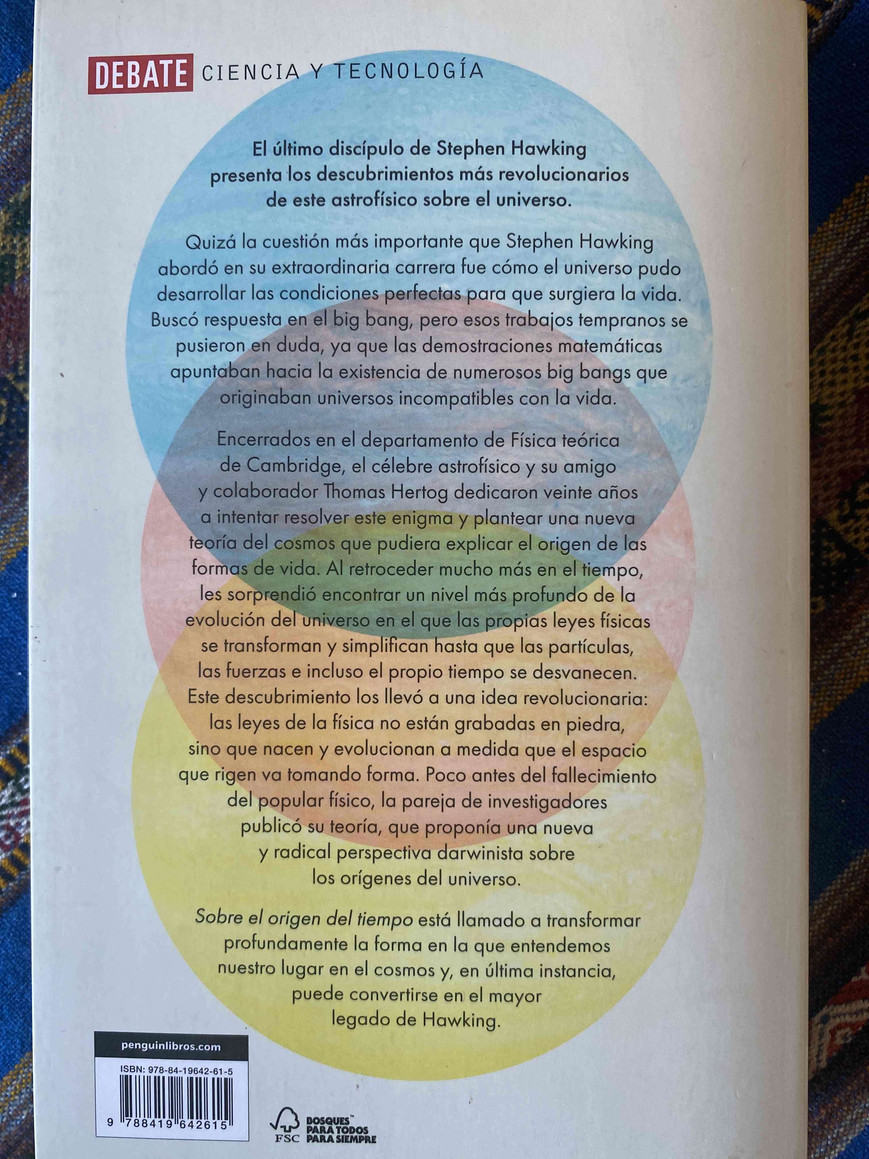 Libro 'Sobre el origen del tiempo' - miniatura 2