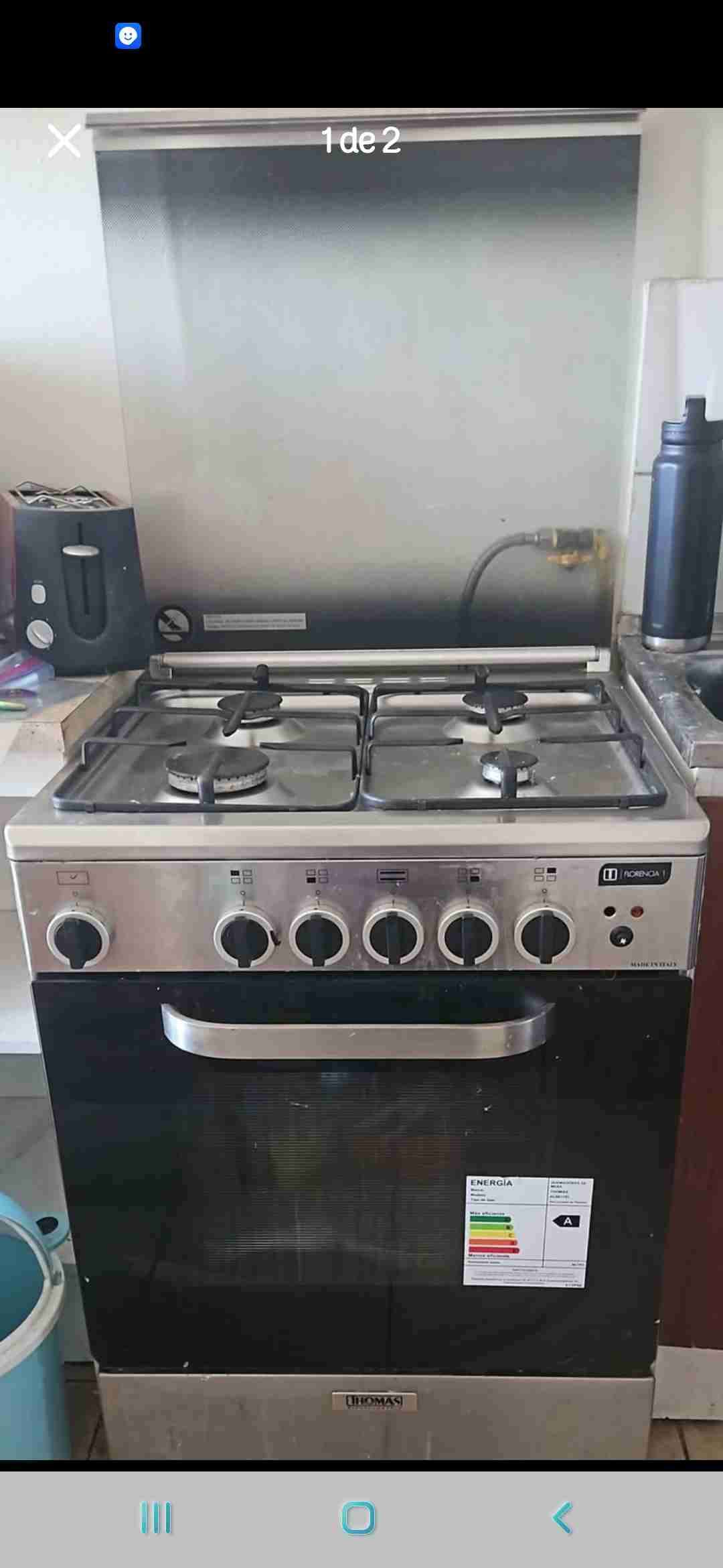 Cocina a gas de 4 quemadores - miniatura 2