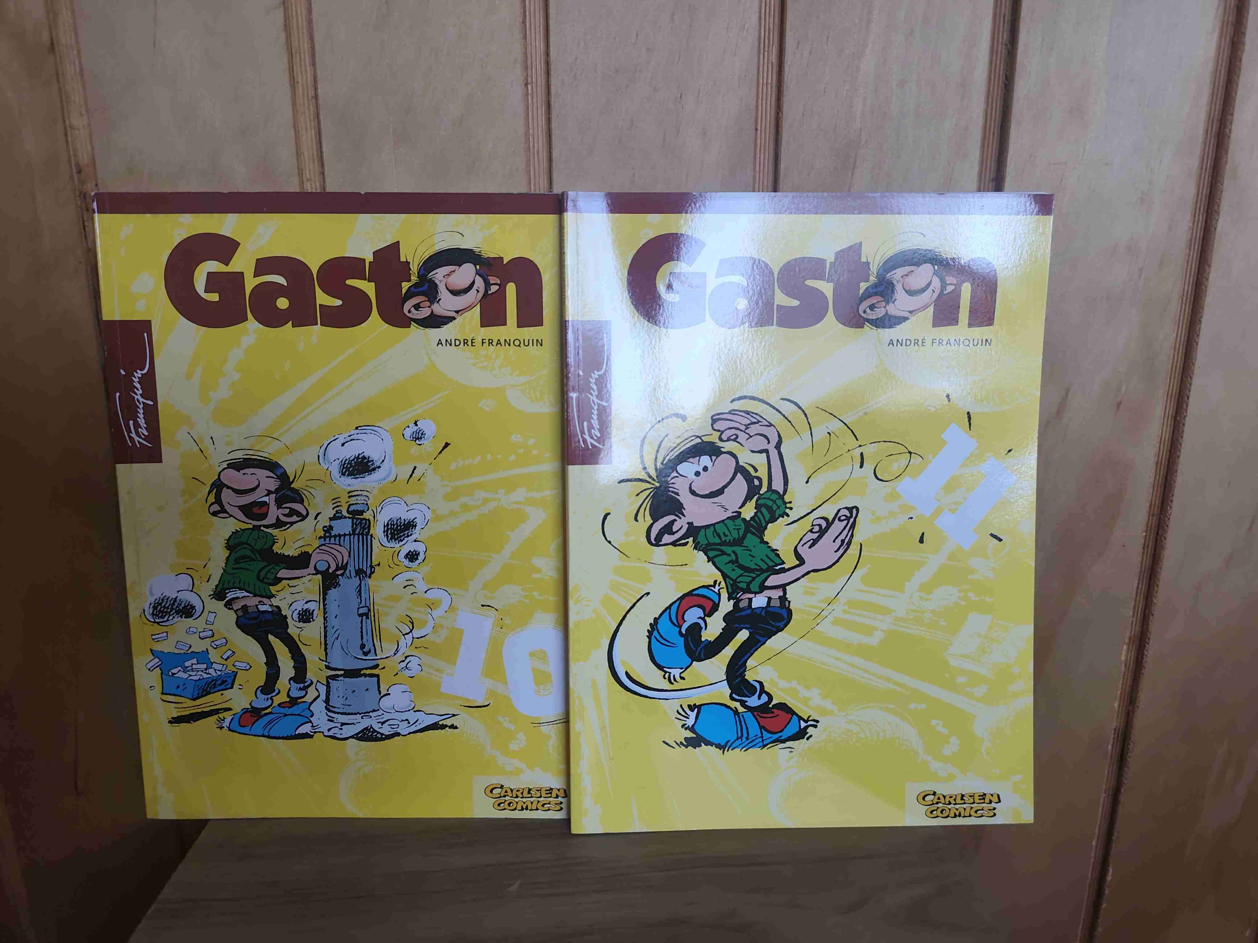 Cómics Gaston 10 y 11