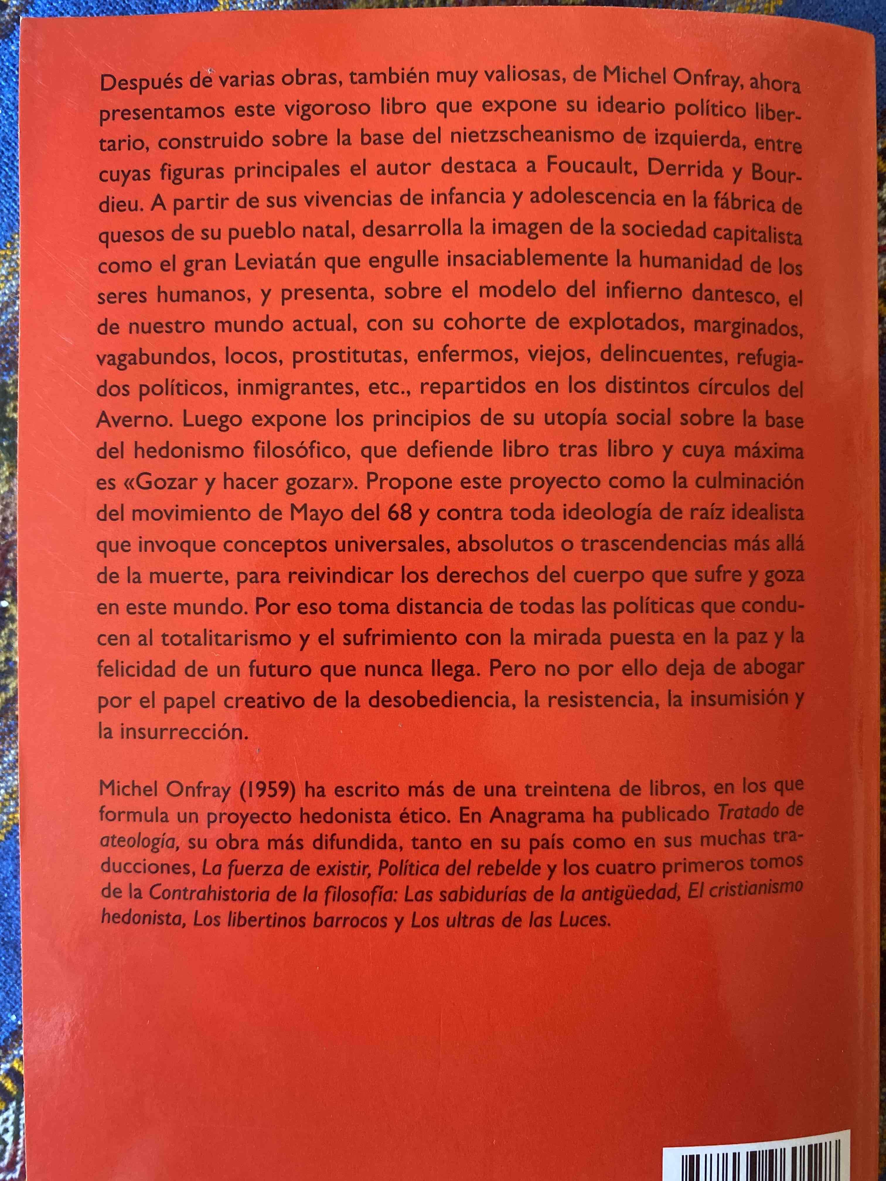 Libro Política del rebelde - miniatura 2