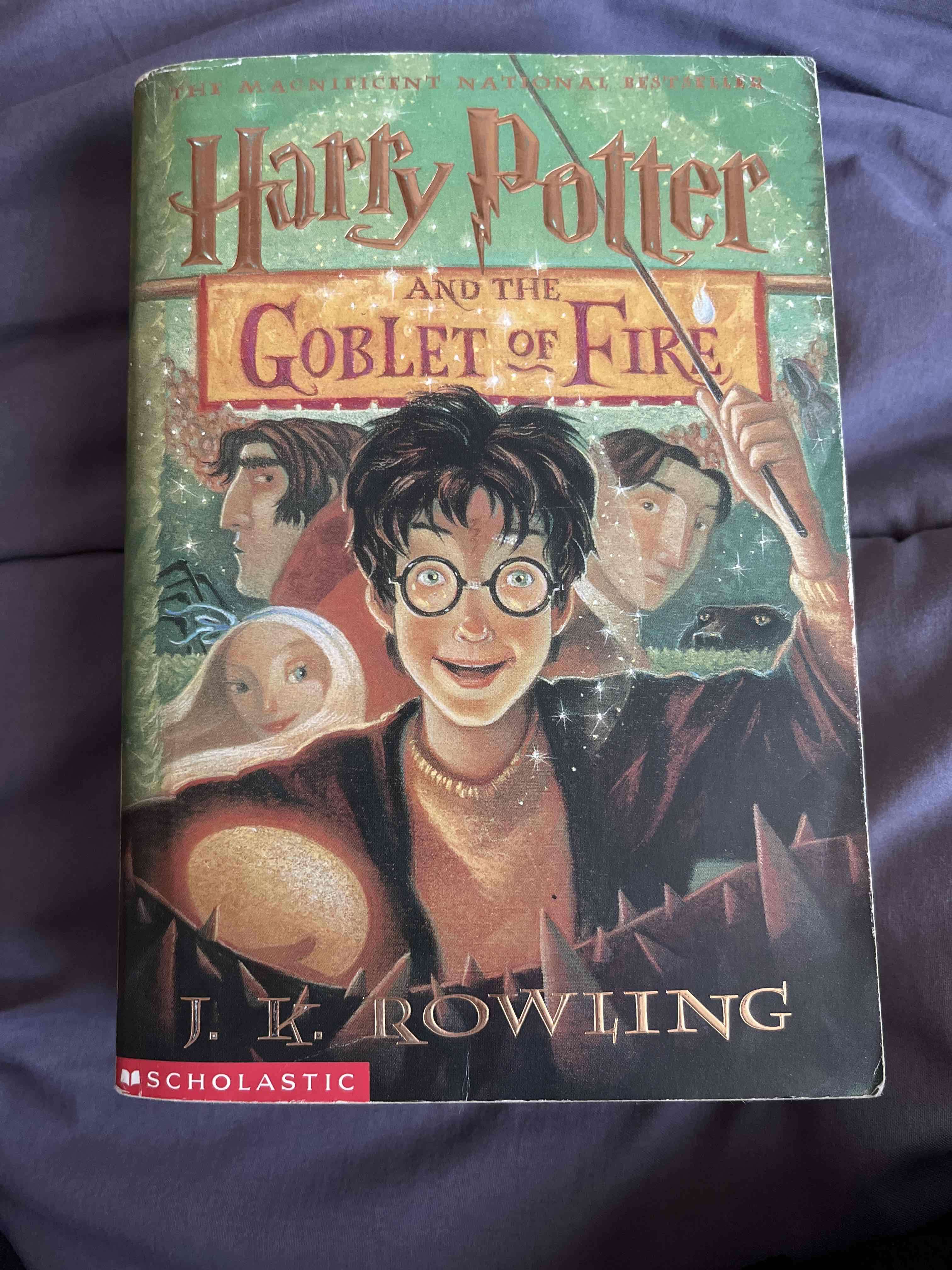 Libro Harry Potter y el Cáliz de Fuego