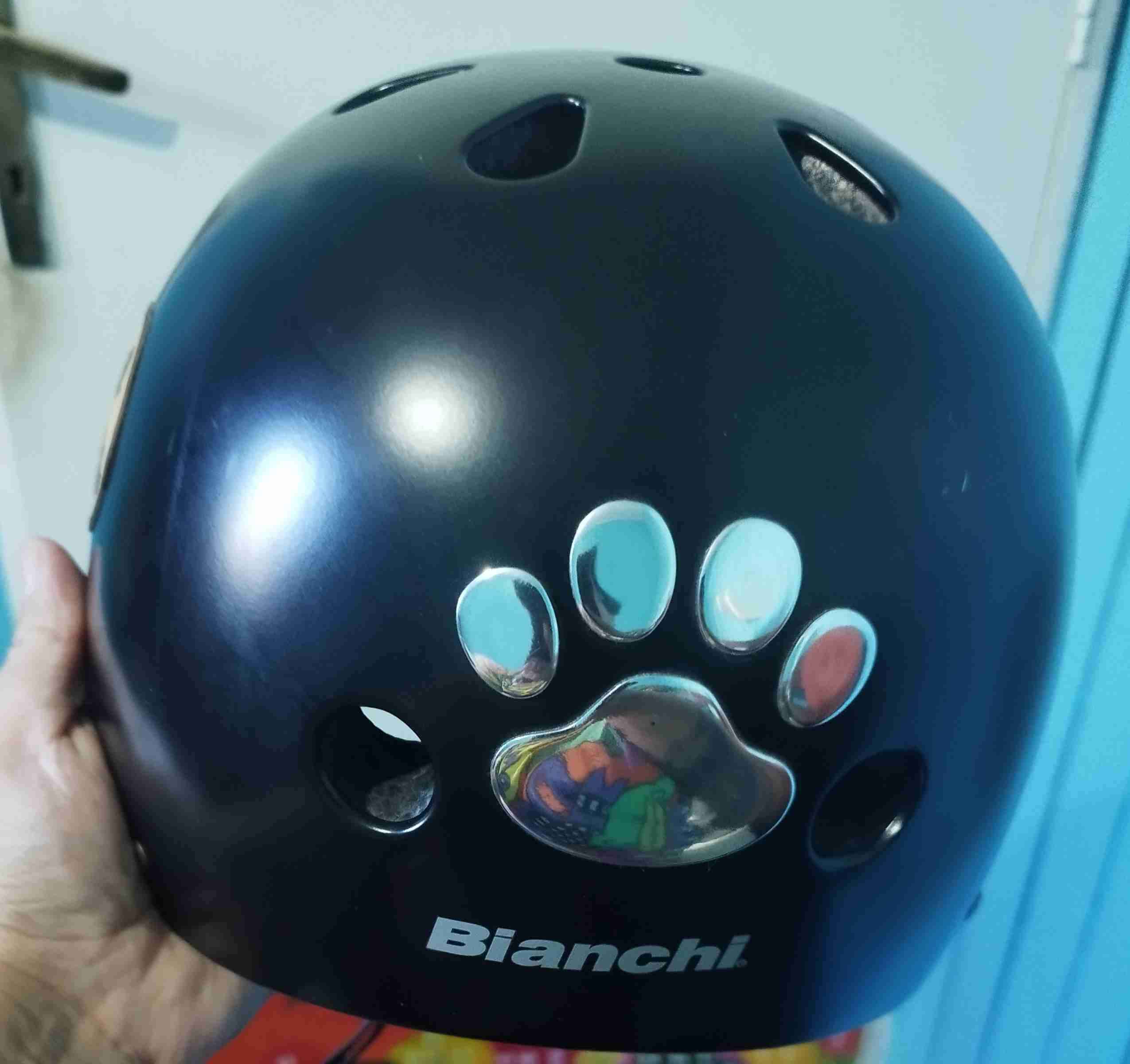 Casco negro para ciclismo Bianchi - 2