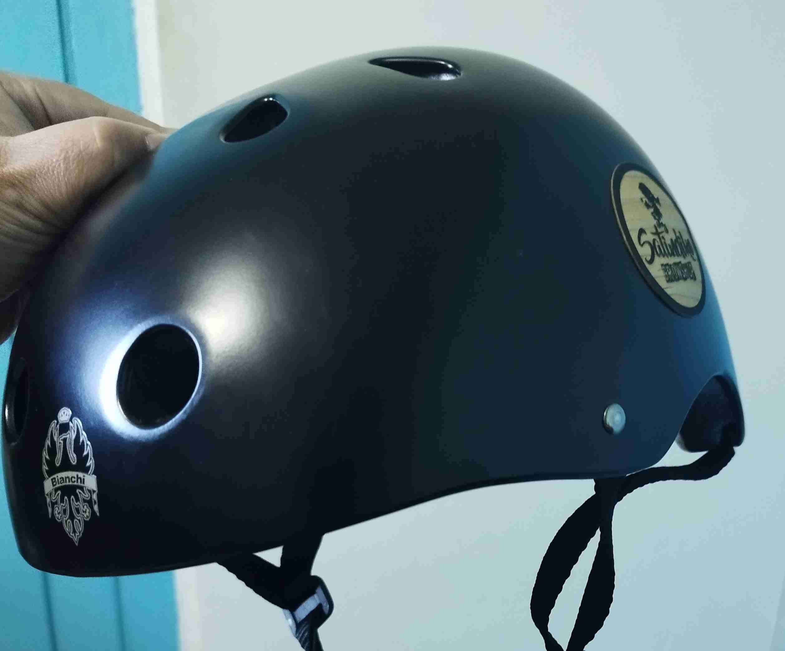 Casco negro para ciclismo Bianchi - 3