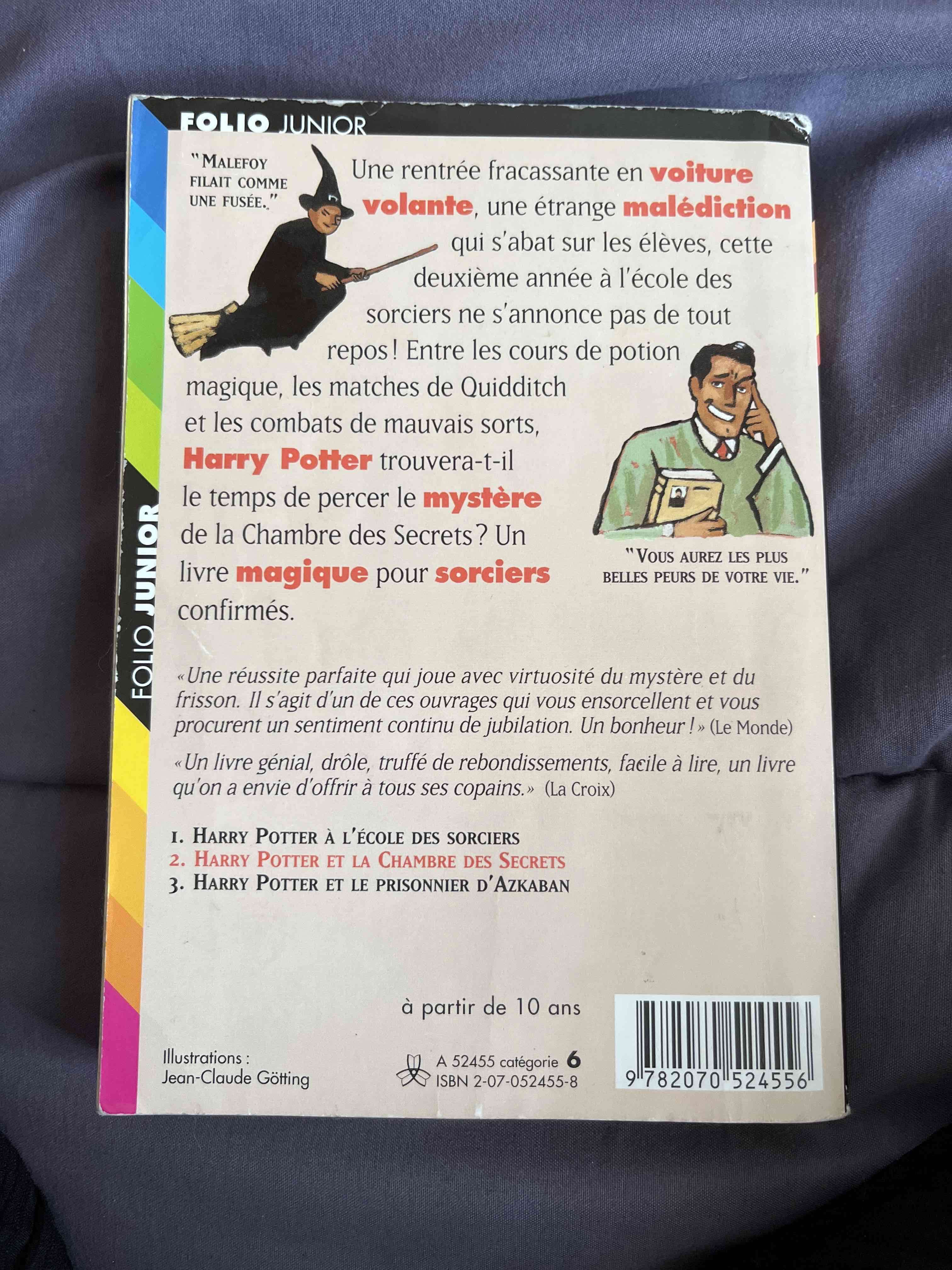 Libro Harry Potter y la Cámara Secreta - miniatura 2