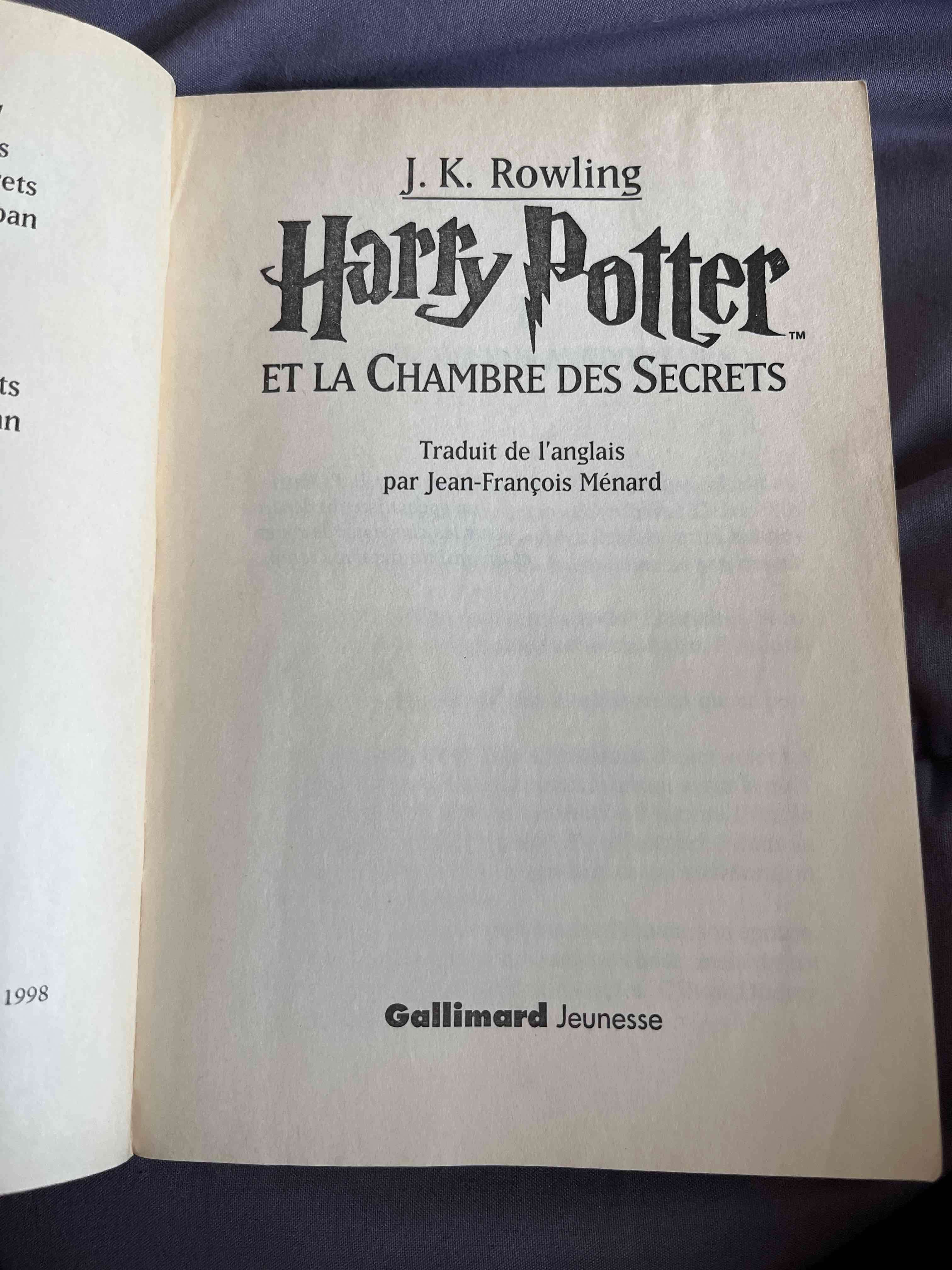 Libro Harry Potter y la Cámara Secreta - miniatura 3