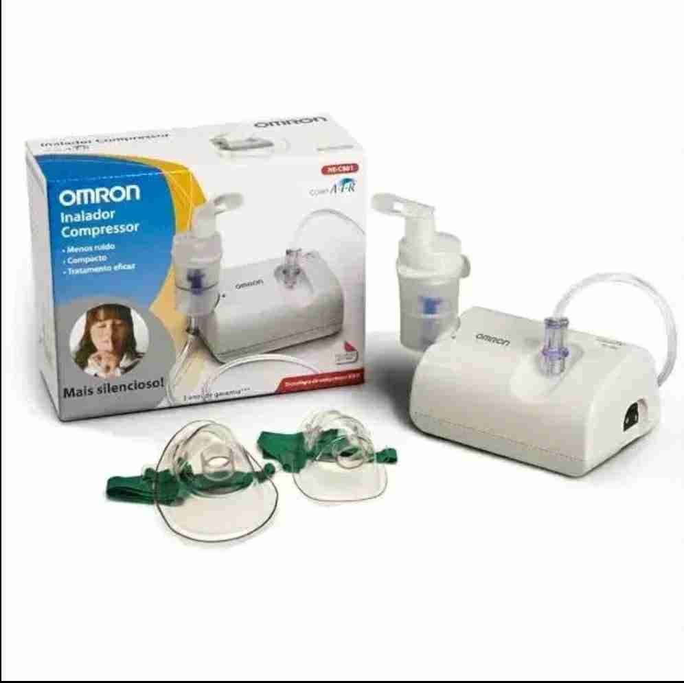 Inhalador Compresor OMRON NE C801 - miniatura 2