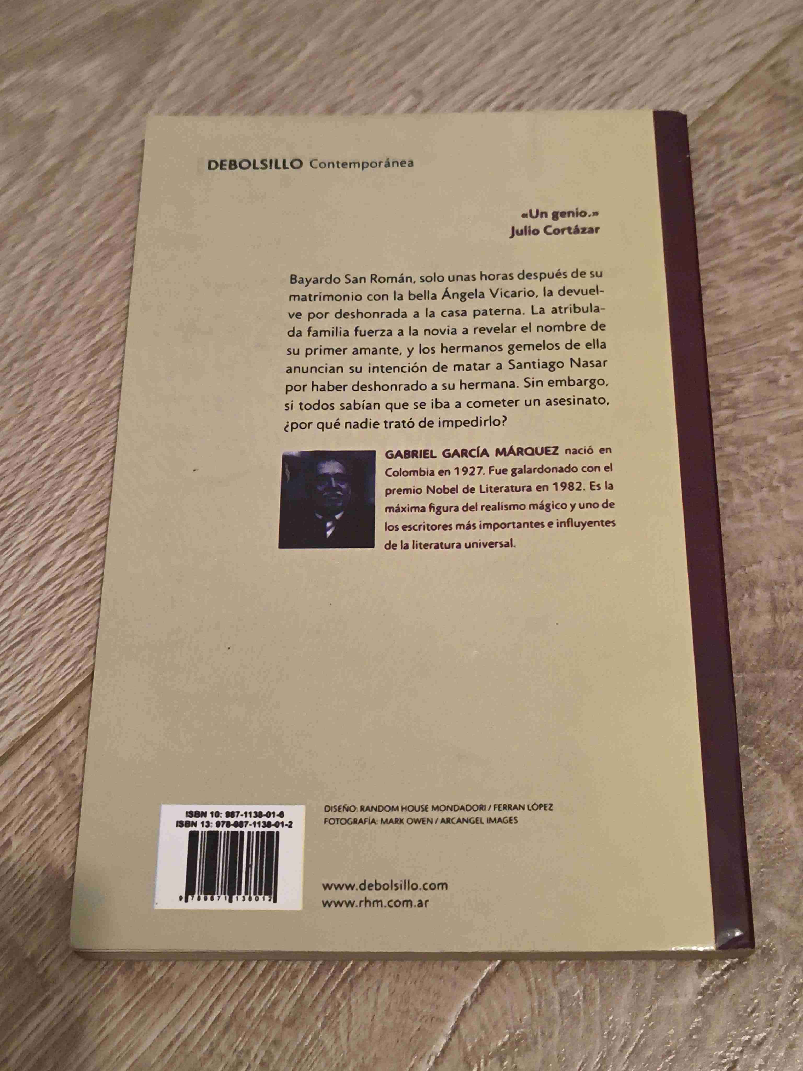 Libro Crónica de una muerte anunciada - miniatura 2