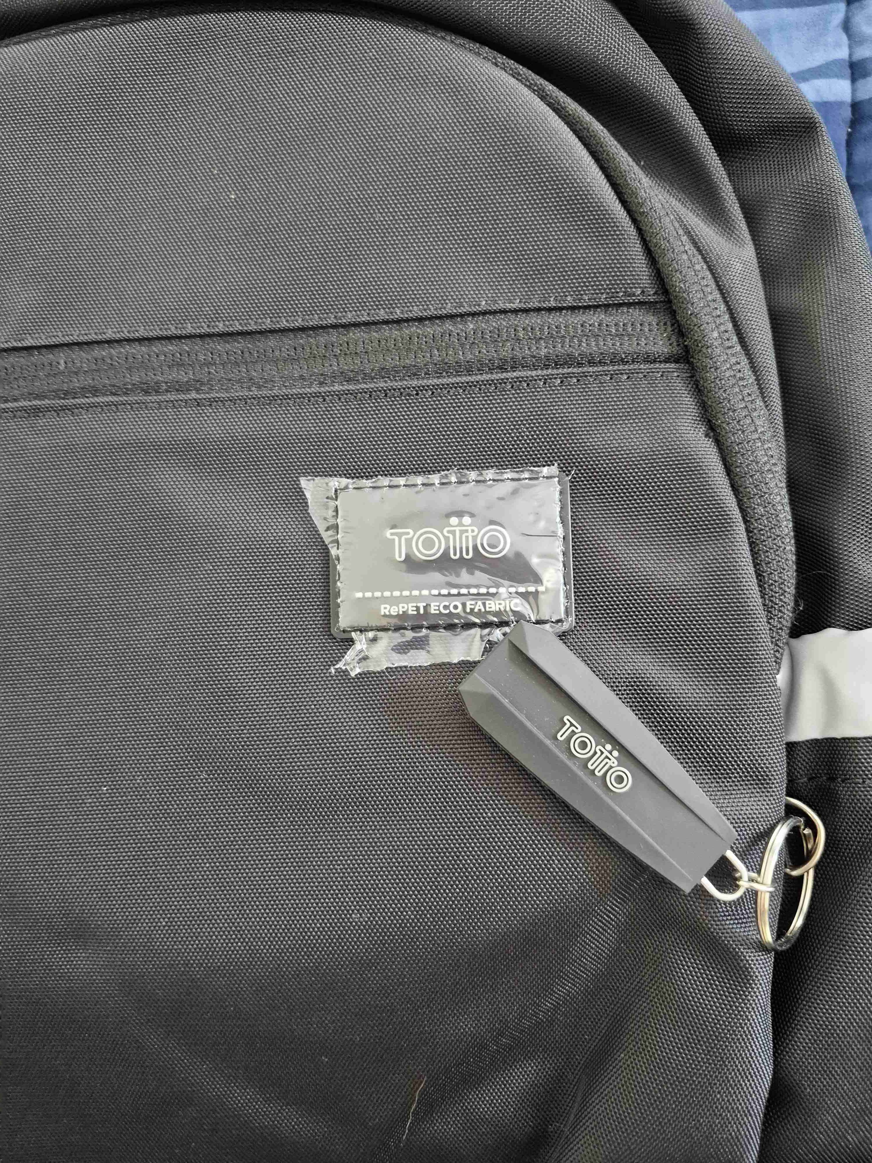 Mochila Totto negra - miniatura 2