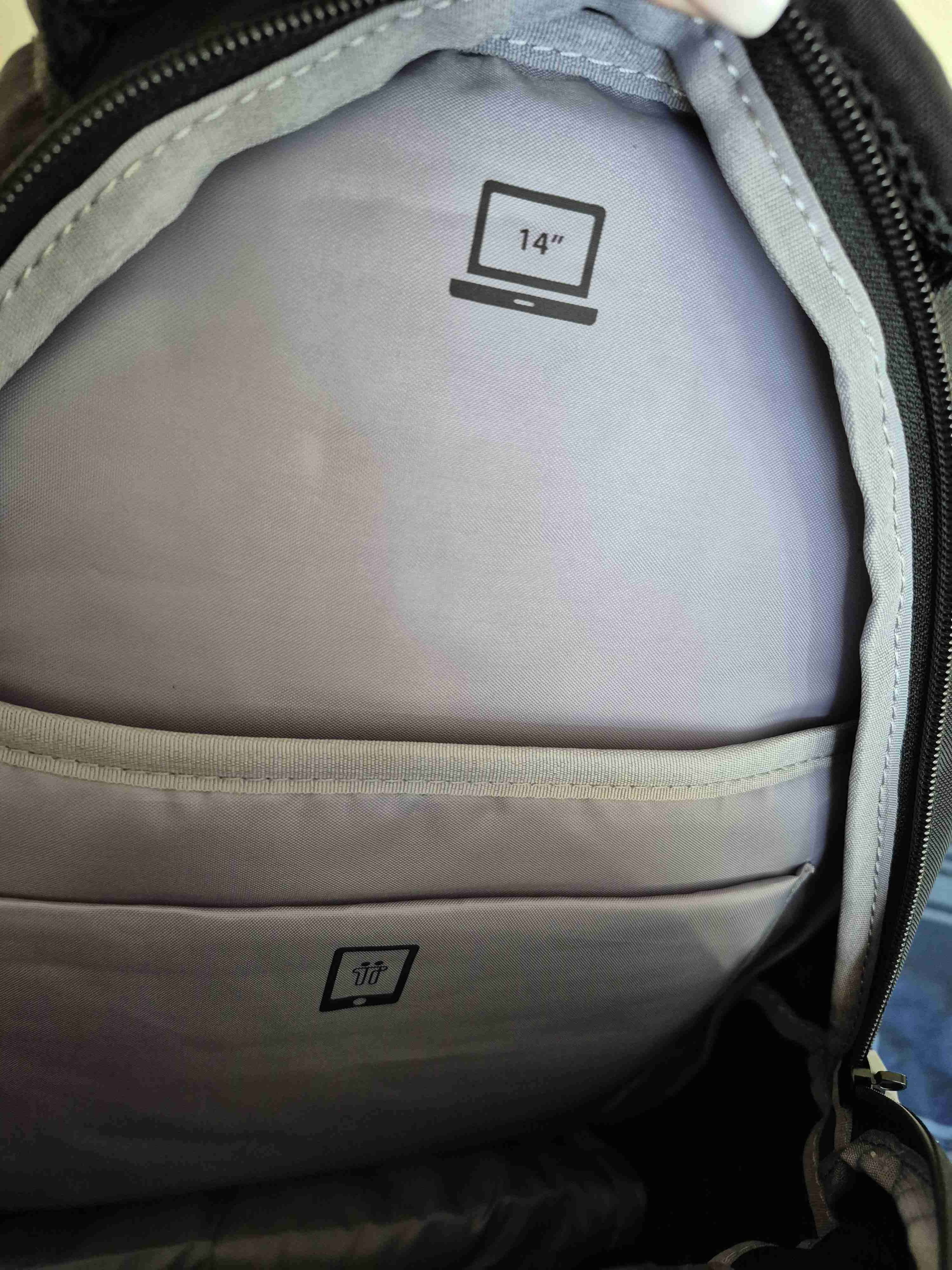 Mochila Totto negra - miniatura 4