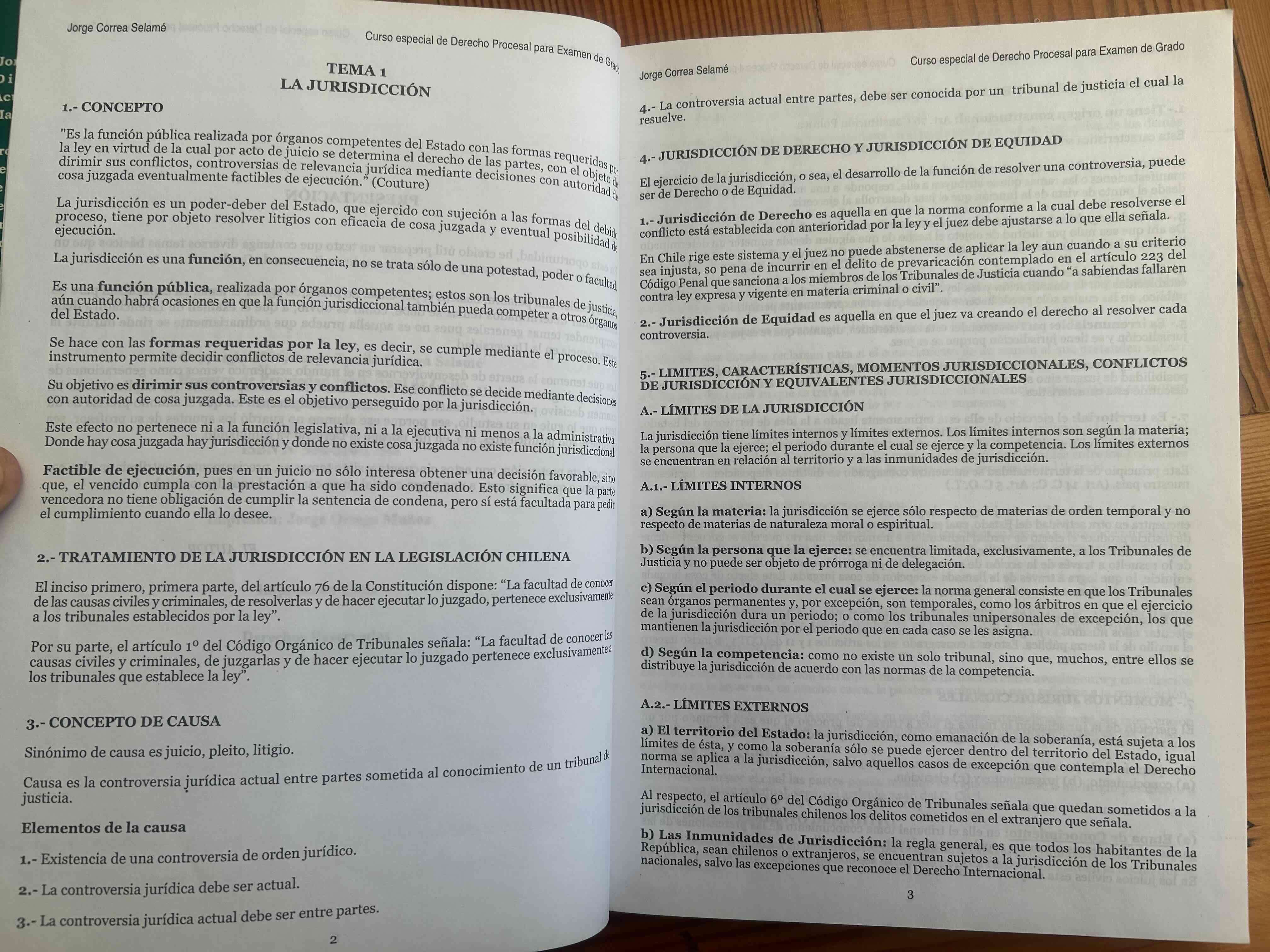 Curso de Derecho Procesal - Examen de Grado - miniatura 2