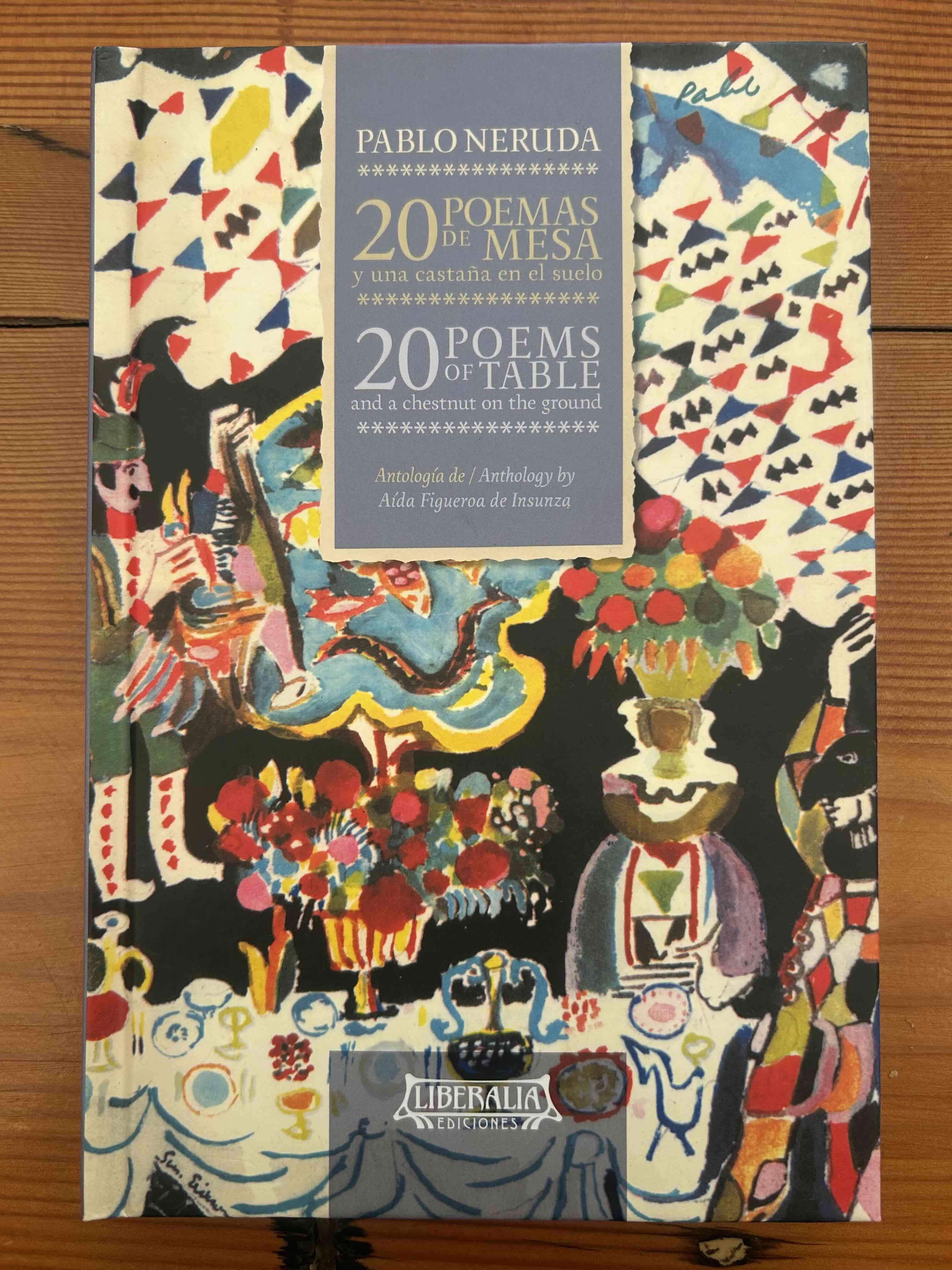 Libro 20 Poemas de Mesa - Neruda