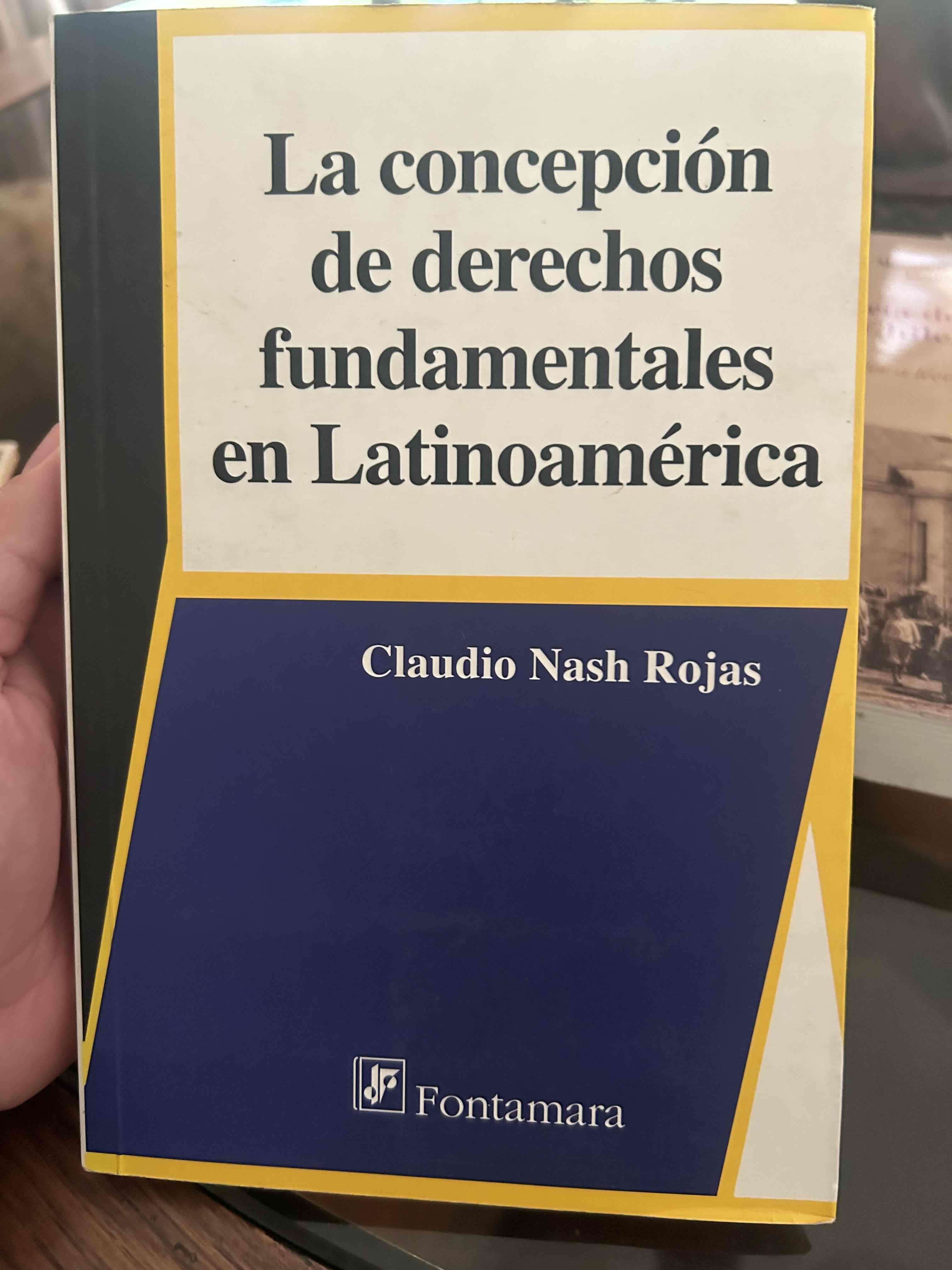 Libro. La concepción de derechos fundamentales en