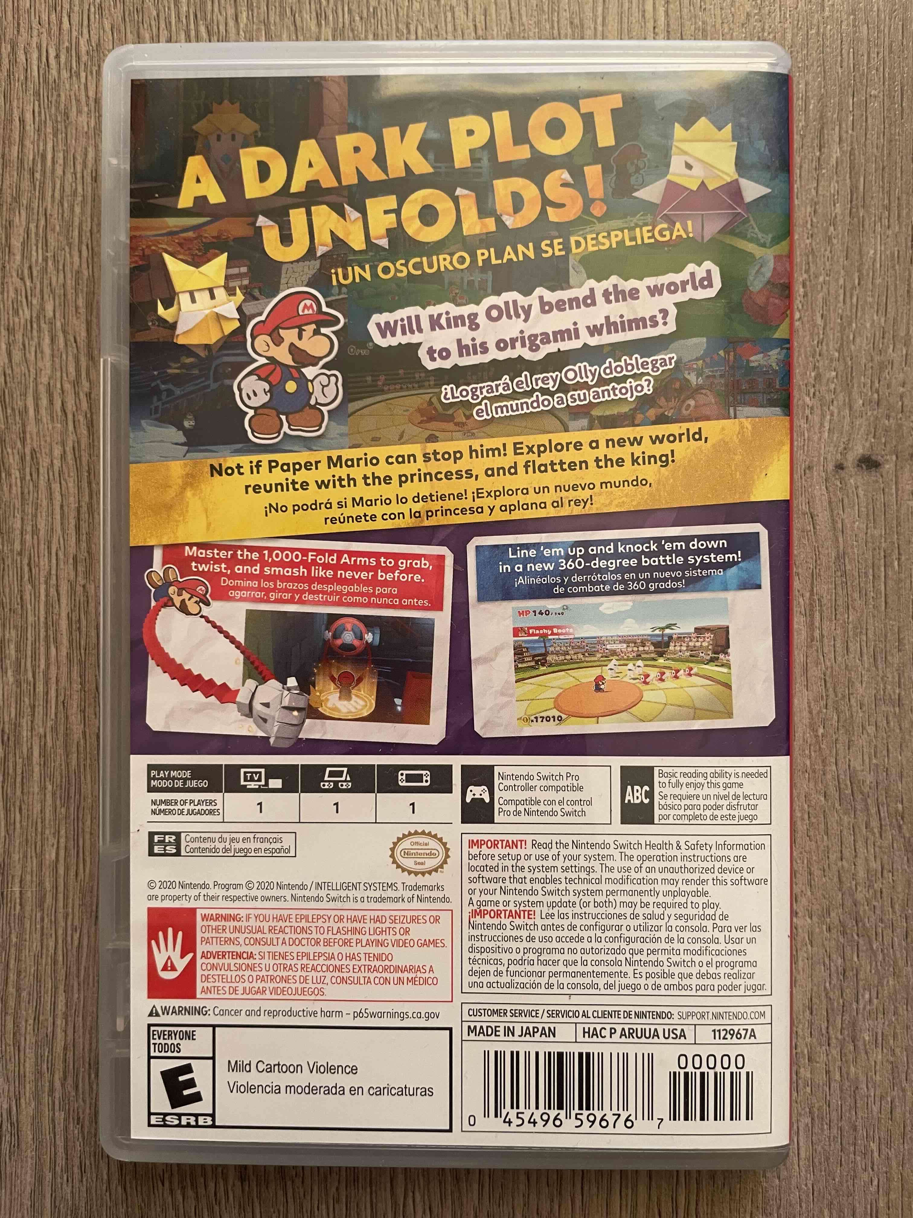 Juego Paper Mario Origami King - miniatura 3