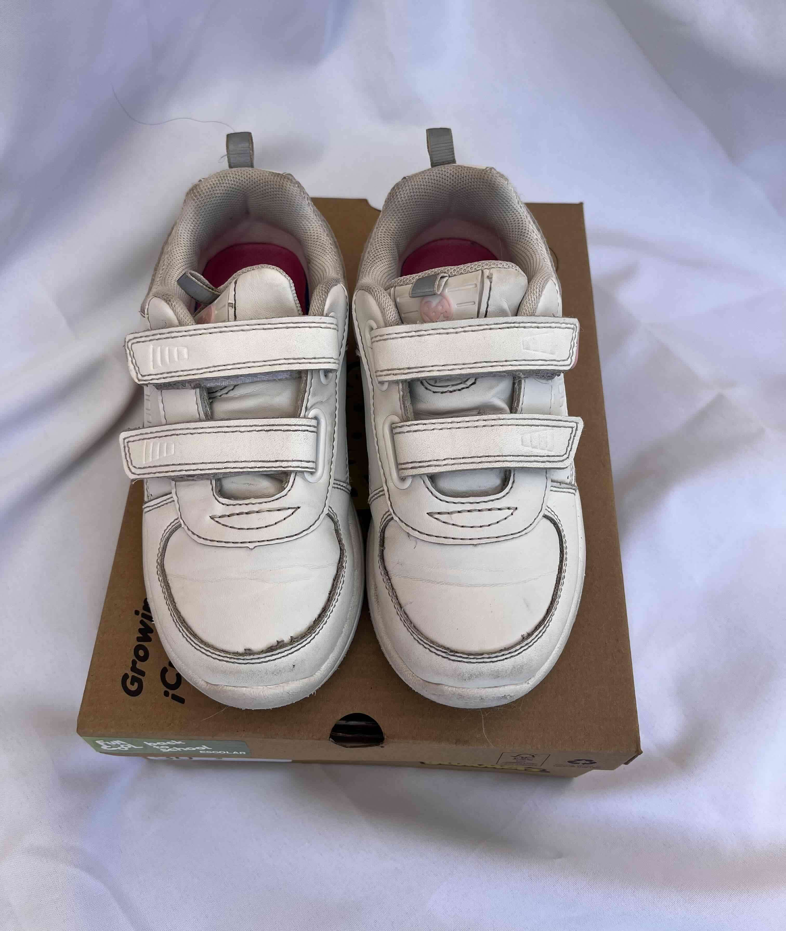 Zapatillas escolares blancas Bubblegummers - miniatura 2