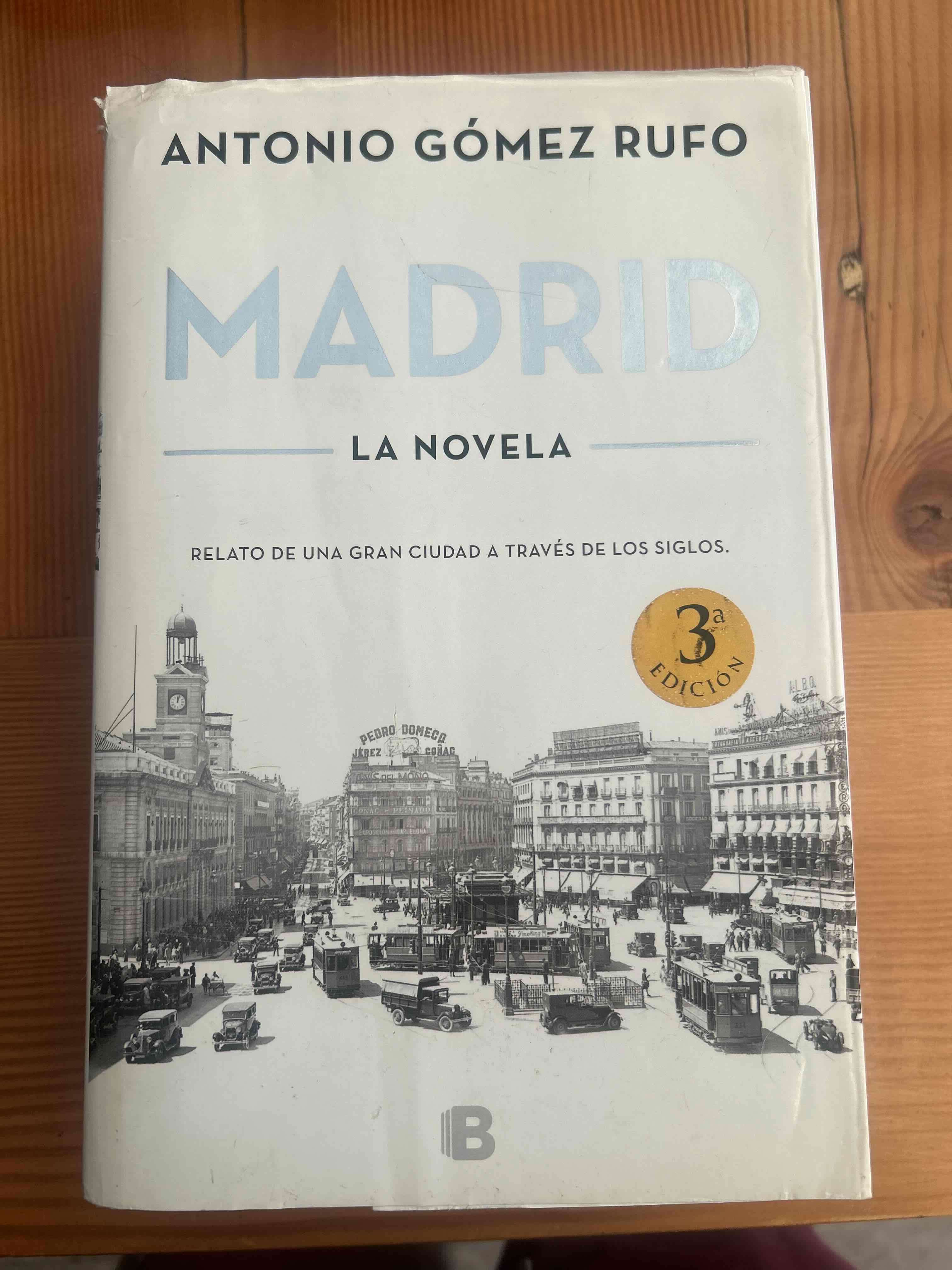 Libro 'Madrid' de Antonio Gómez Rufo