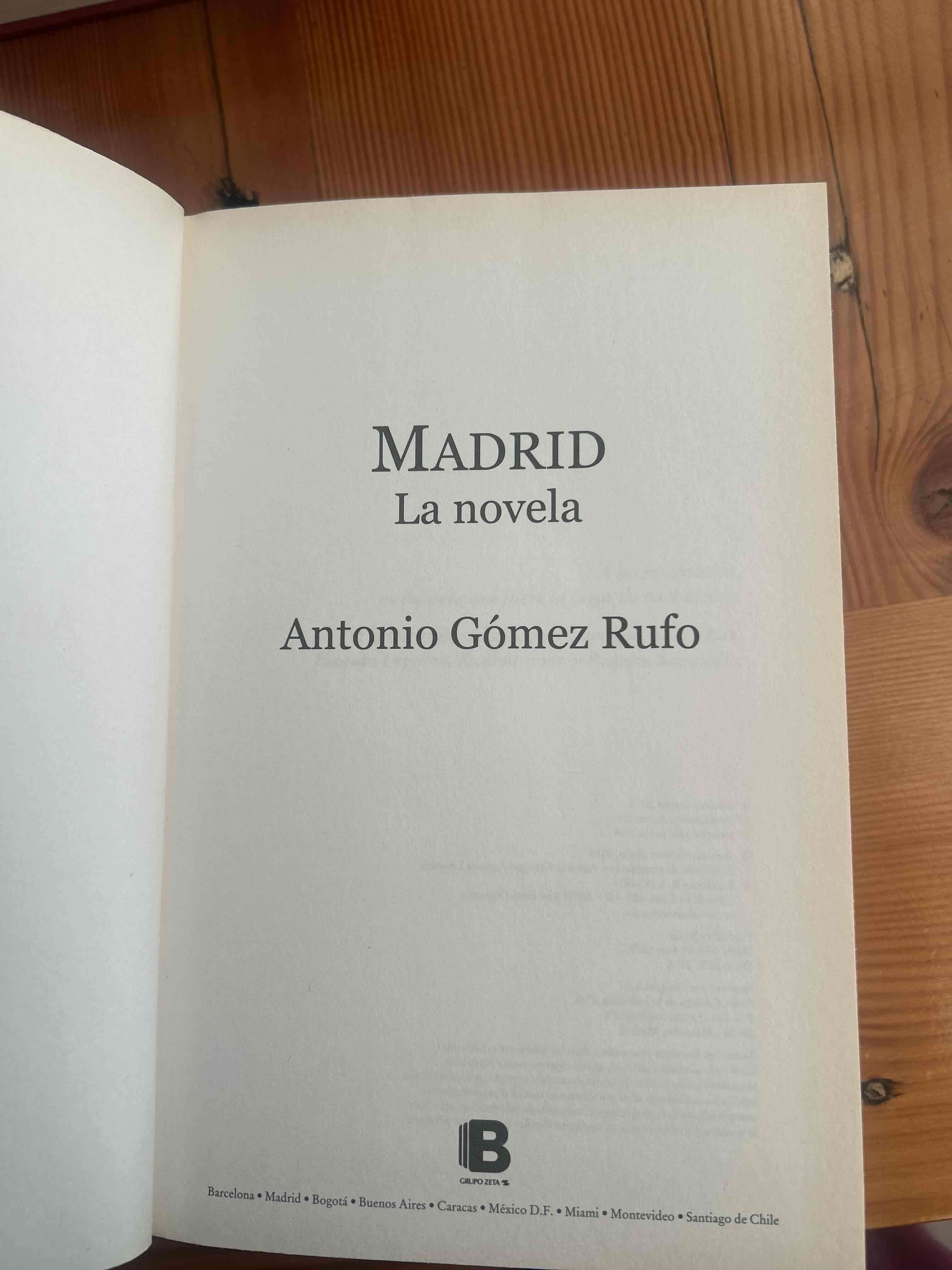 Libro 'Madrid' de Antonio Gómez Rufo - miniatura 4