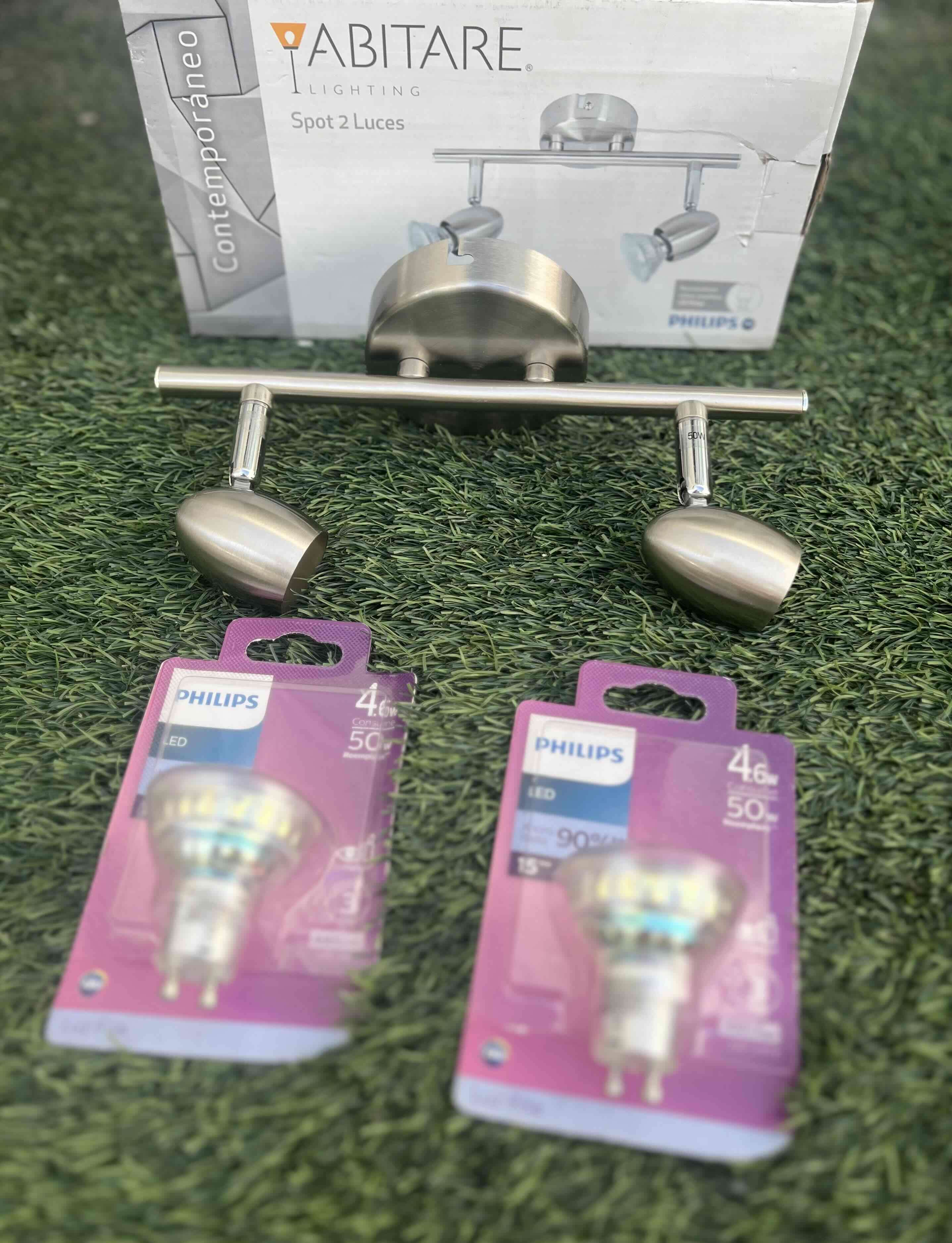 Lámpara spot Abitare con focos LED