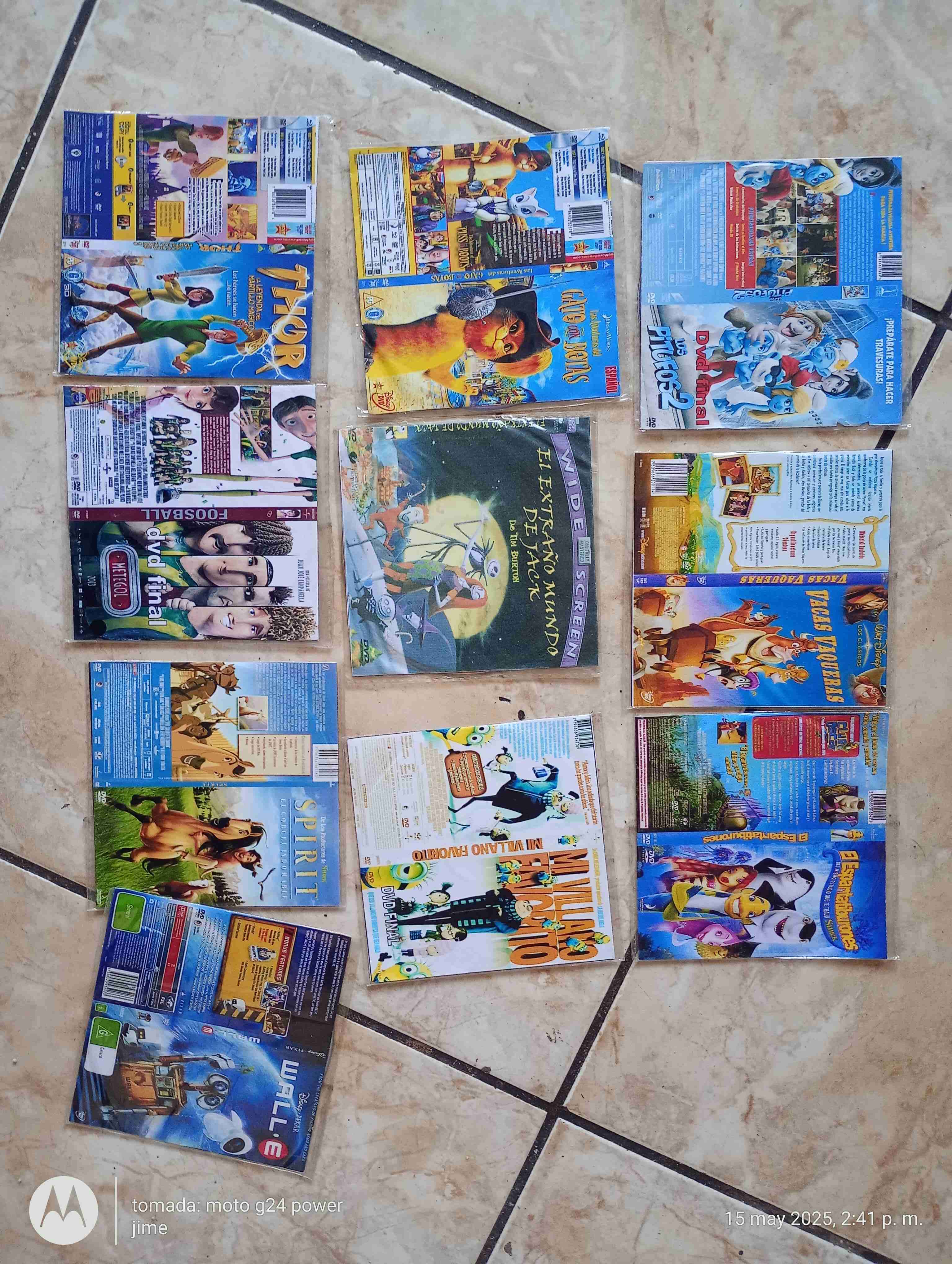 Cd de películas inf