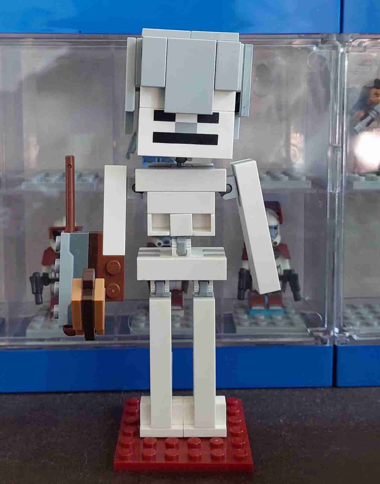 Lego minecraft esqueleto