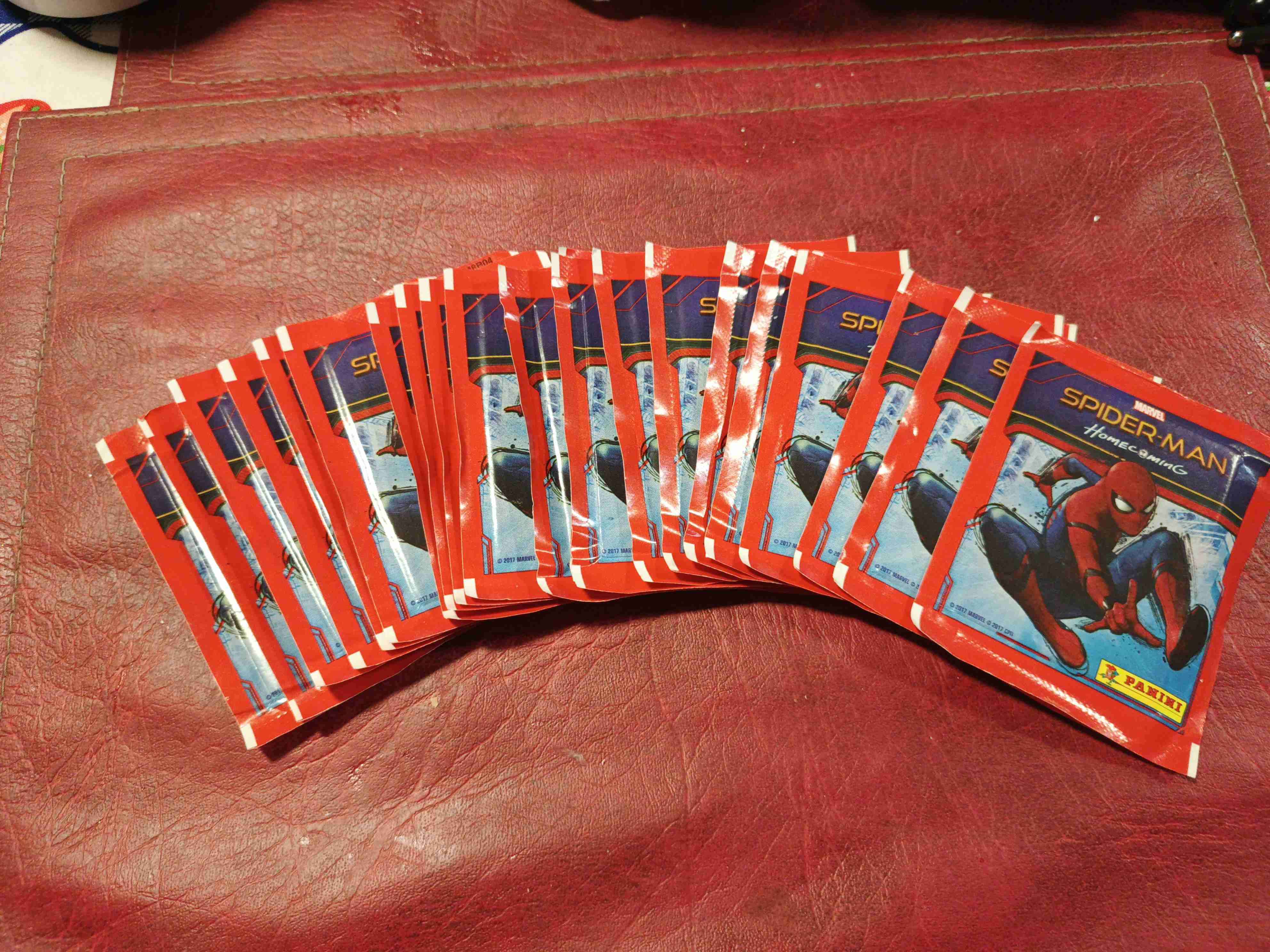 23 Sobres de stickers Spider-Man - miniatura 2