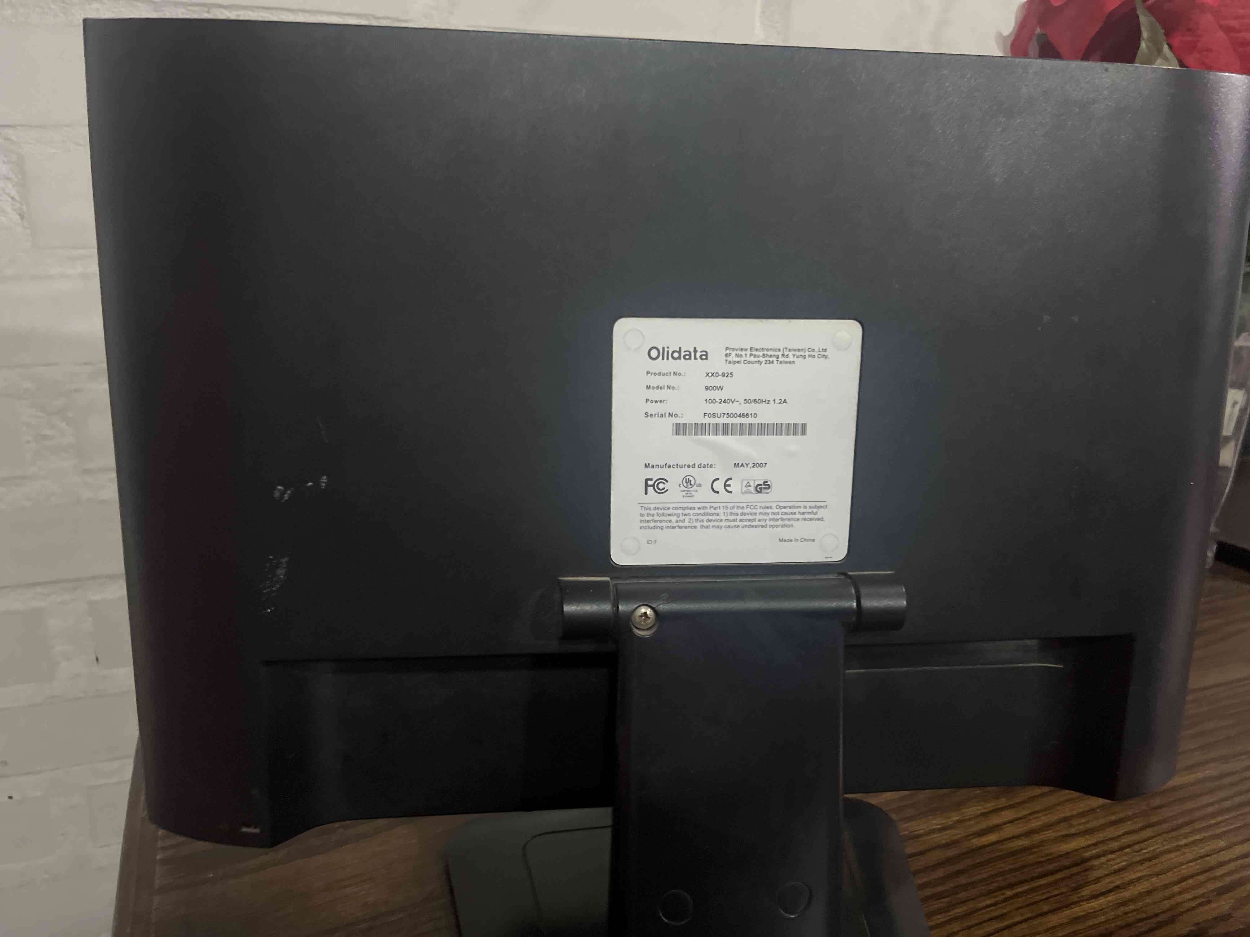 Monitor Olidata 20 pulgadas - miniatura 2