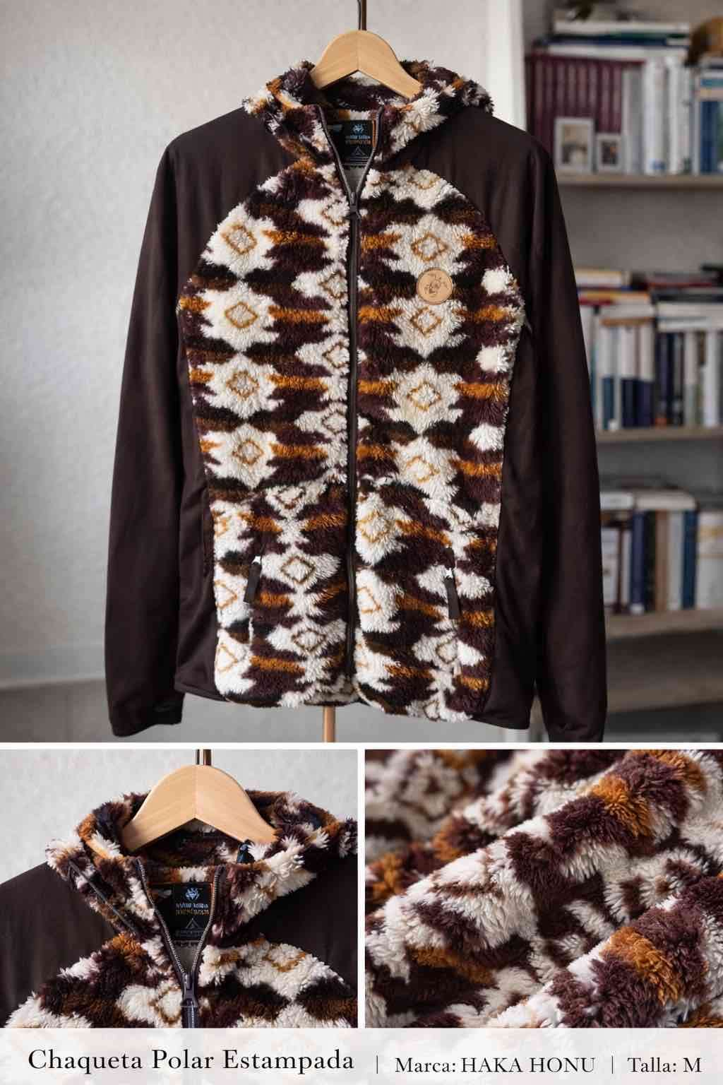Chaqueta polar estampada HAKA HONU