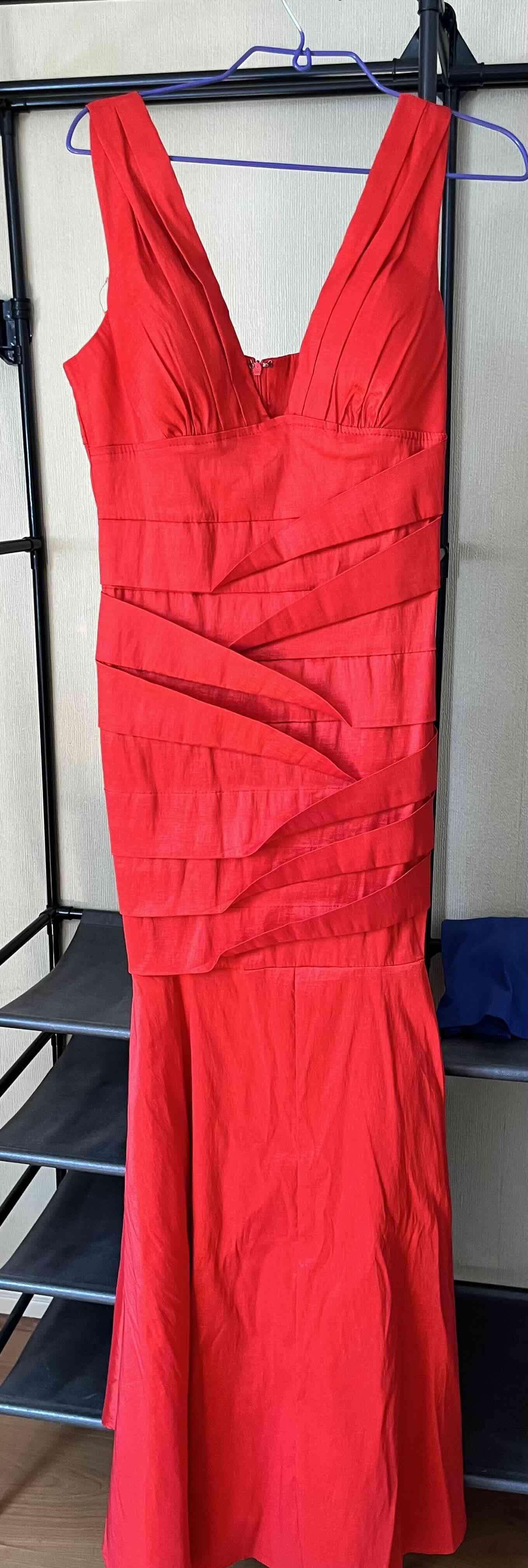 Vestido rojo elegante