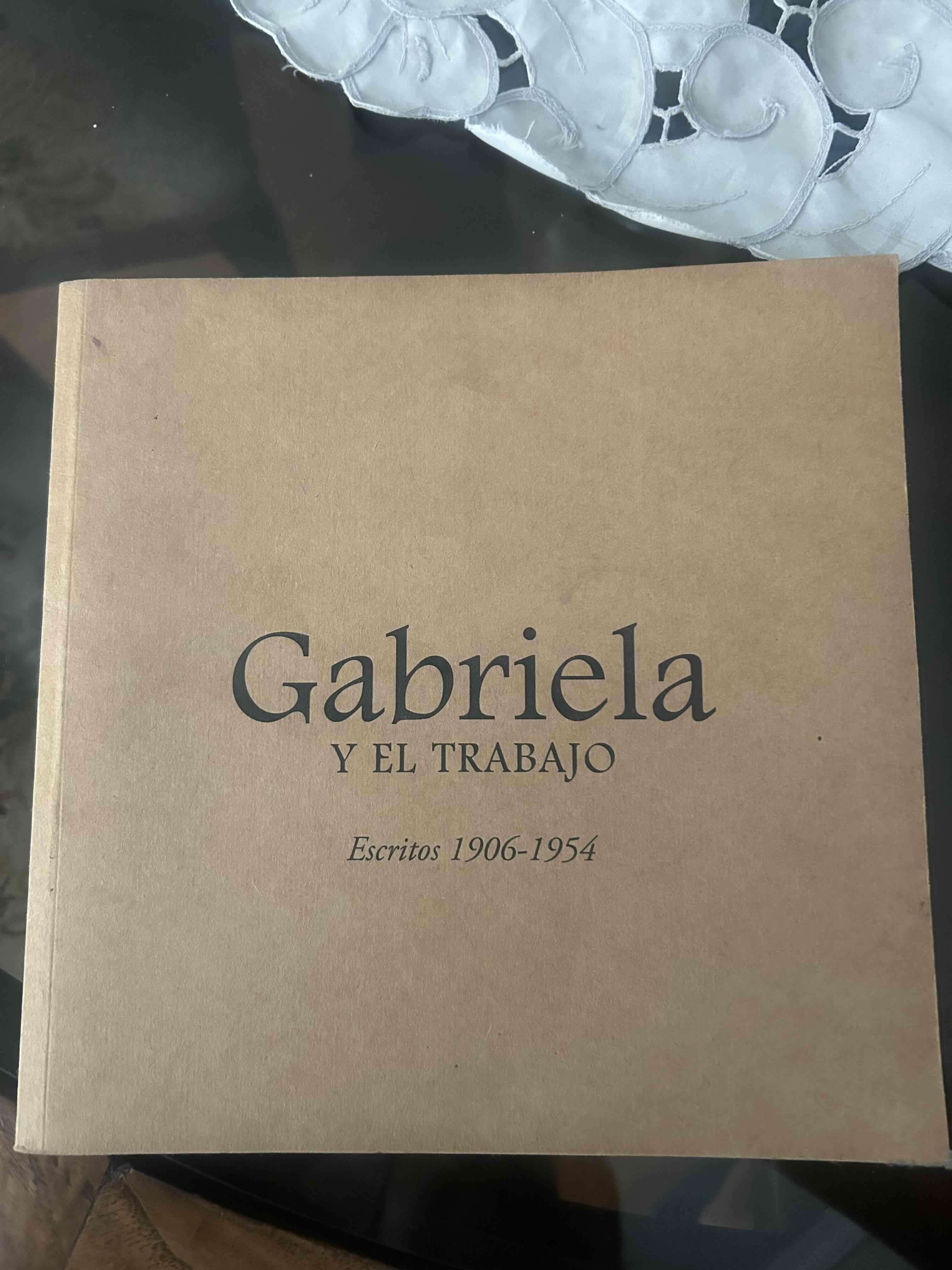 Libro 'Gabriela y el trabajo'