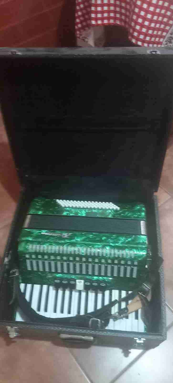 Acordeón verde Scimone - miniatura 3