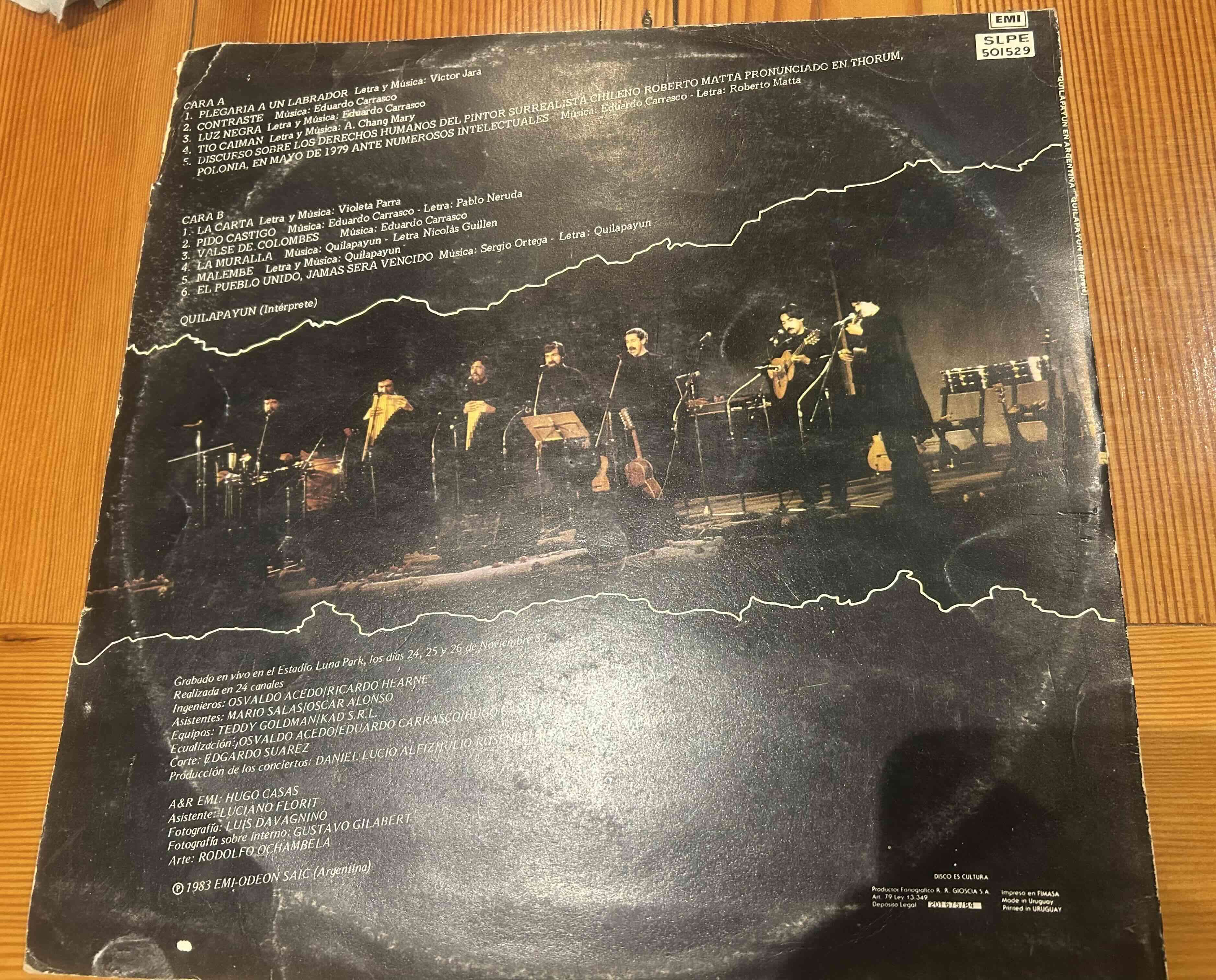 Vinilo Quilapayún en Argentina - miniatura 2