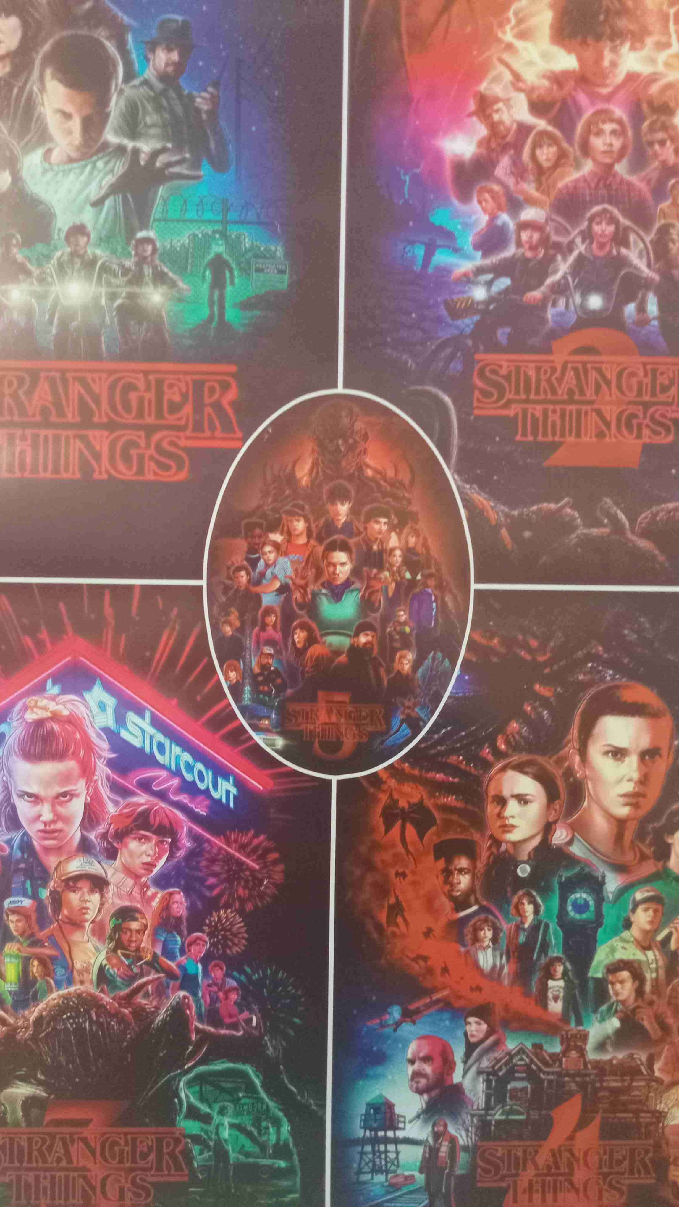 Póster Stranger Things temporadas - 2