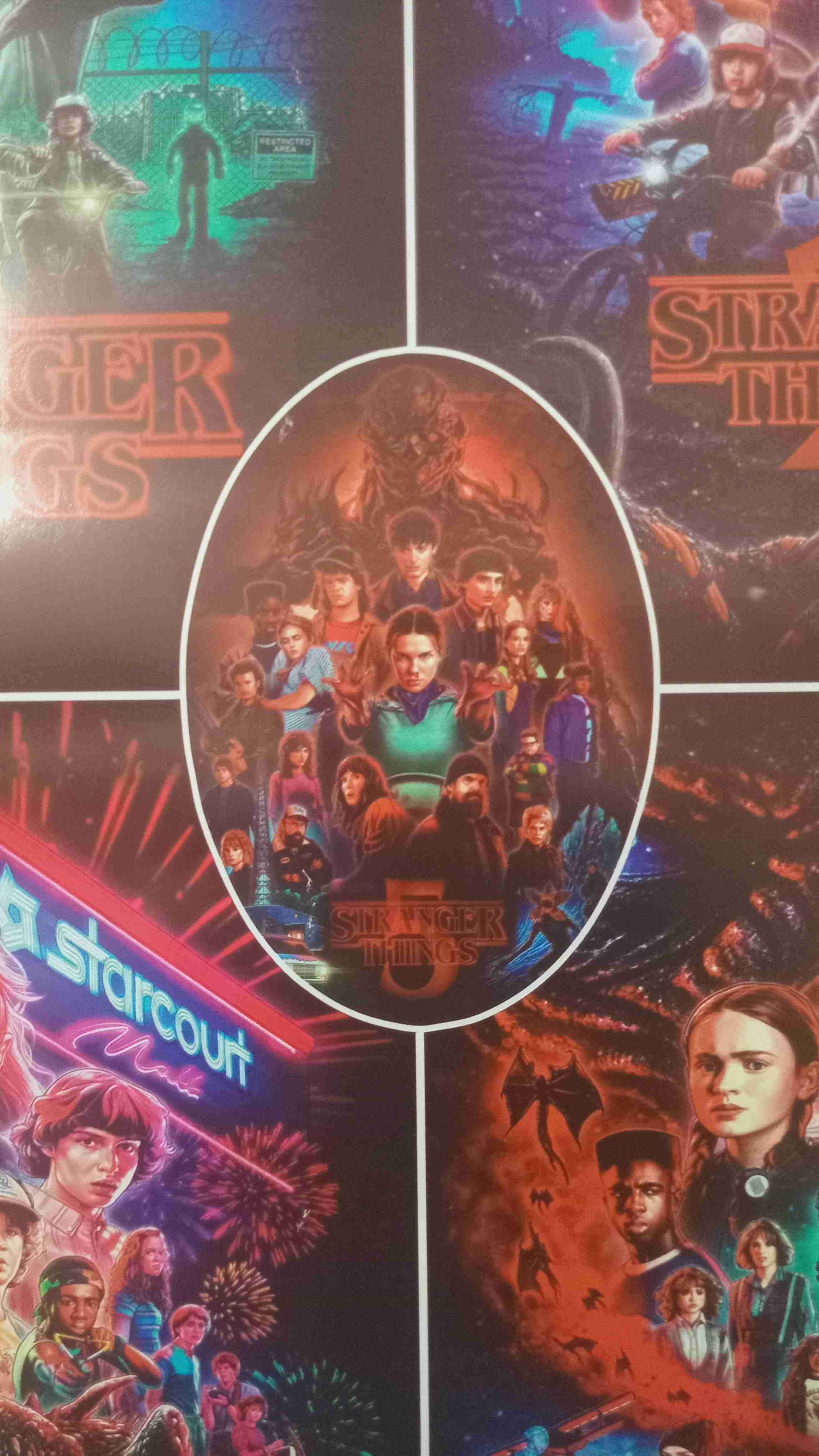 Póster Stranger Things temporadas - 3