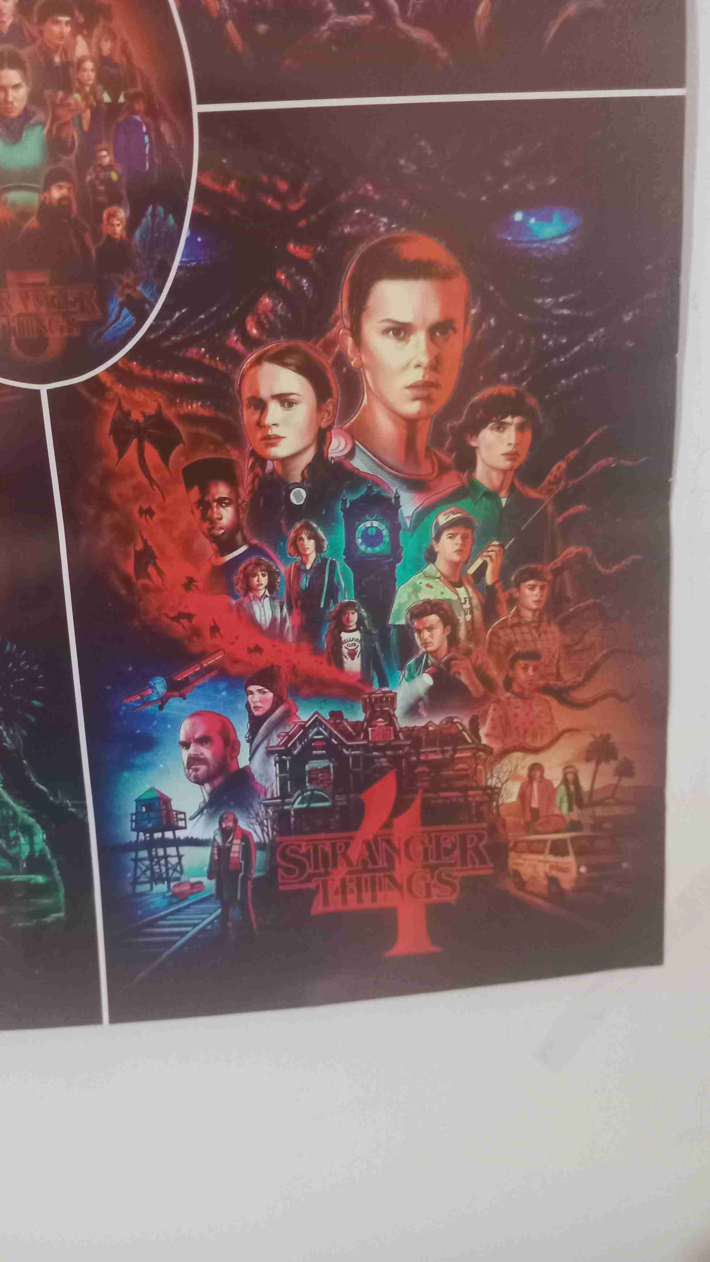 Póster Stranger Things temporadas - 4