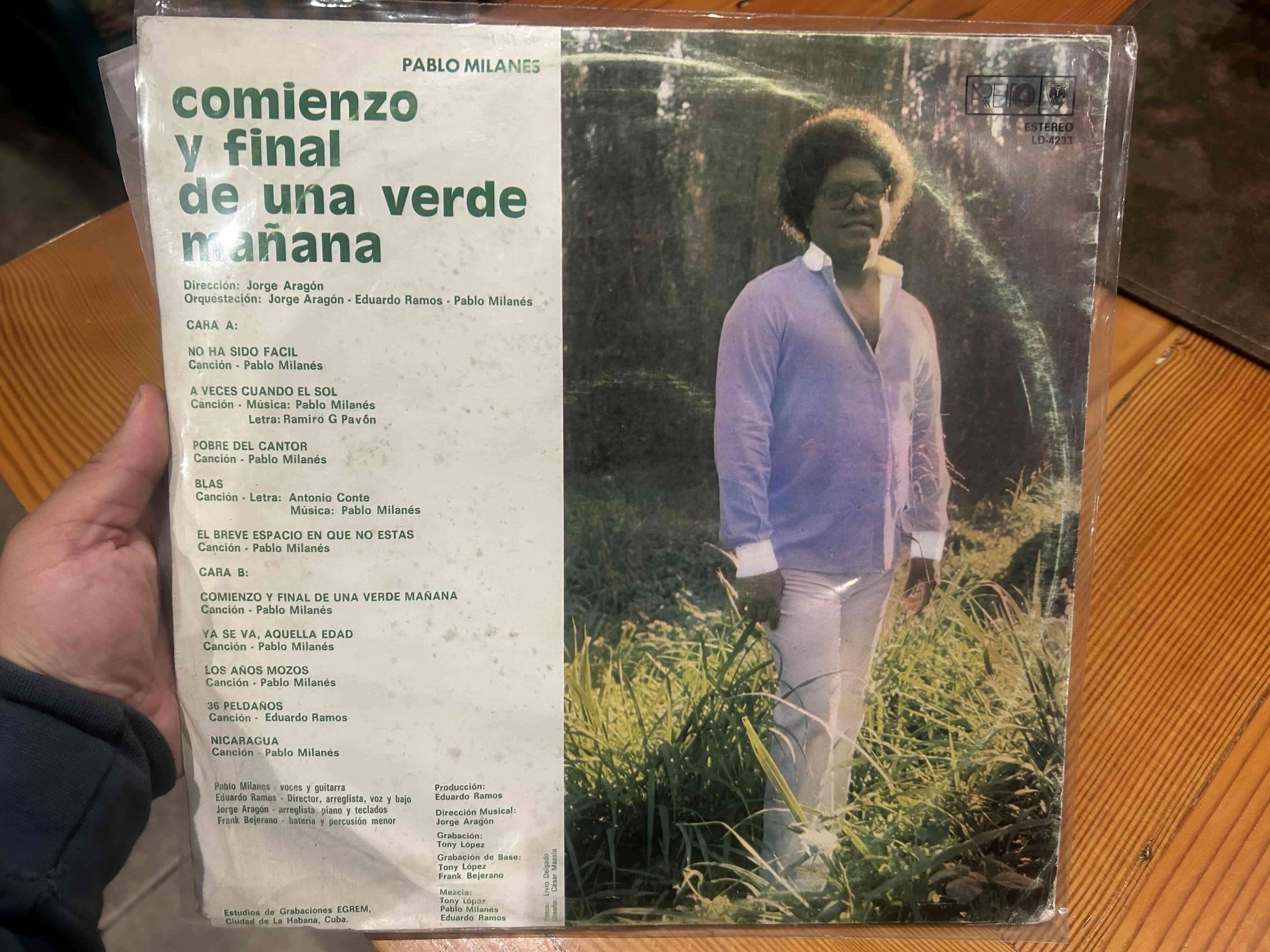 Disco vinilo Pablo Milanés - miniatura 2