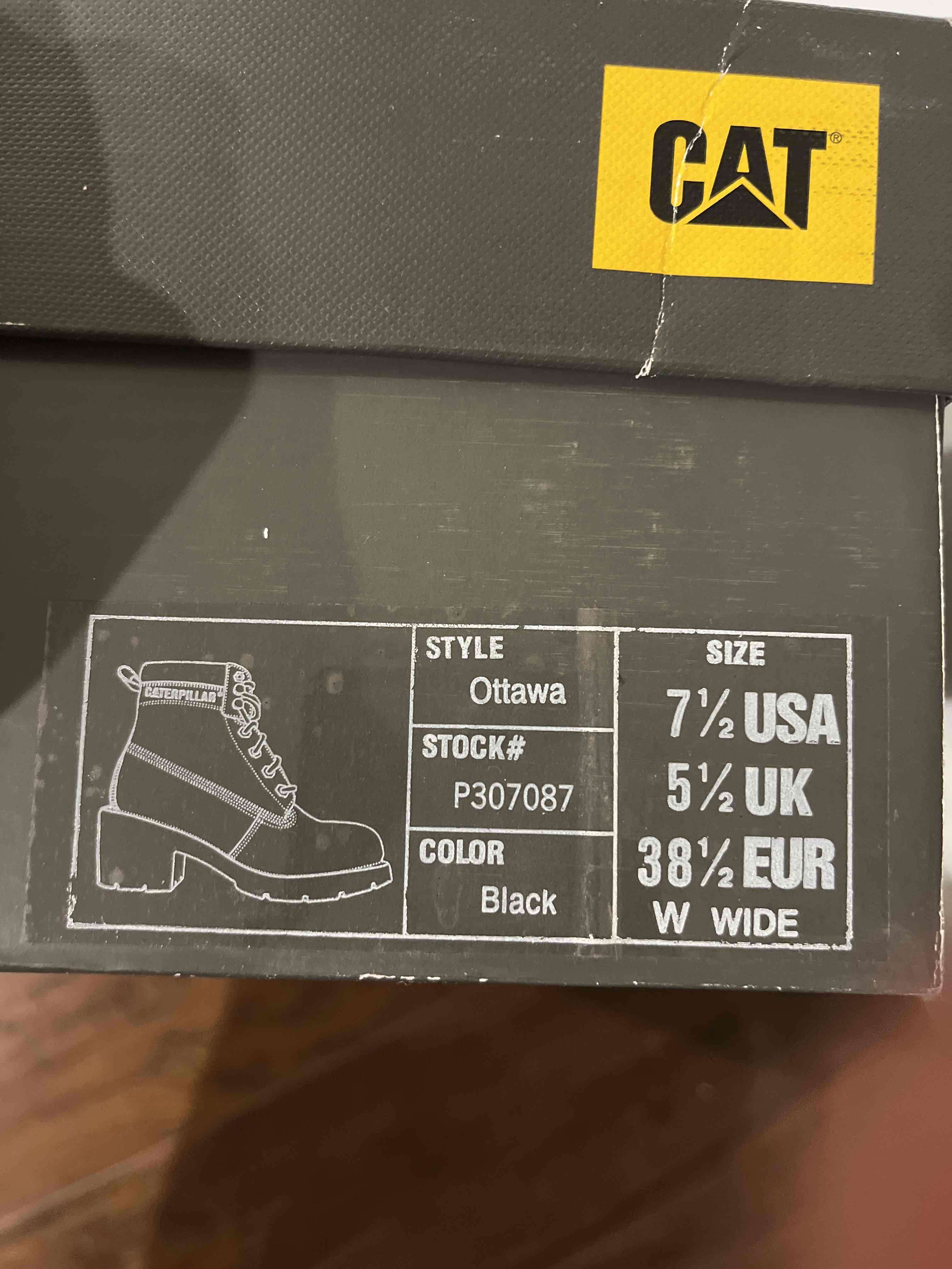 Botas Caterpillar negras - miniatura 5