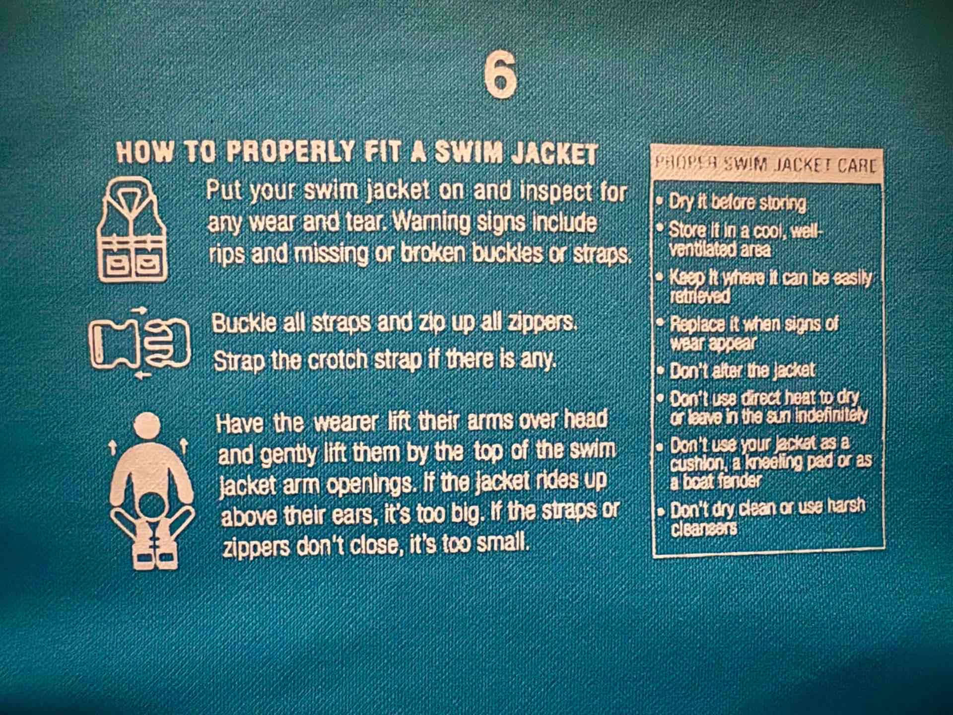 Chaleco salvavidas infantil amarillo y azul - miniatura 2